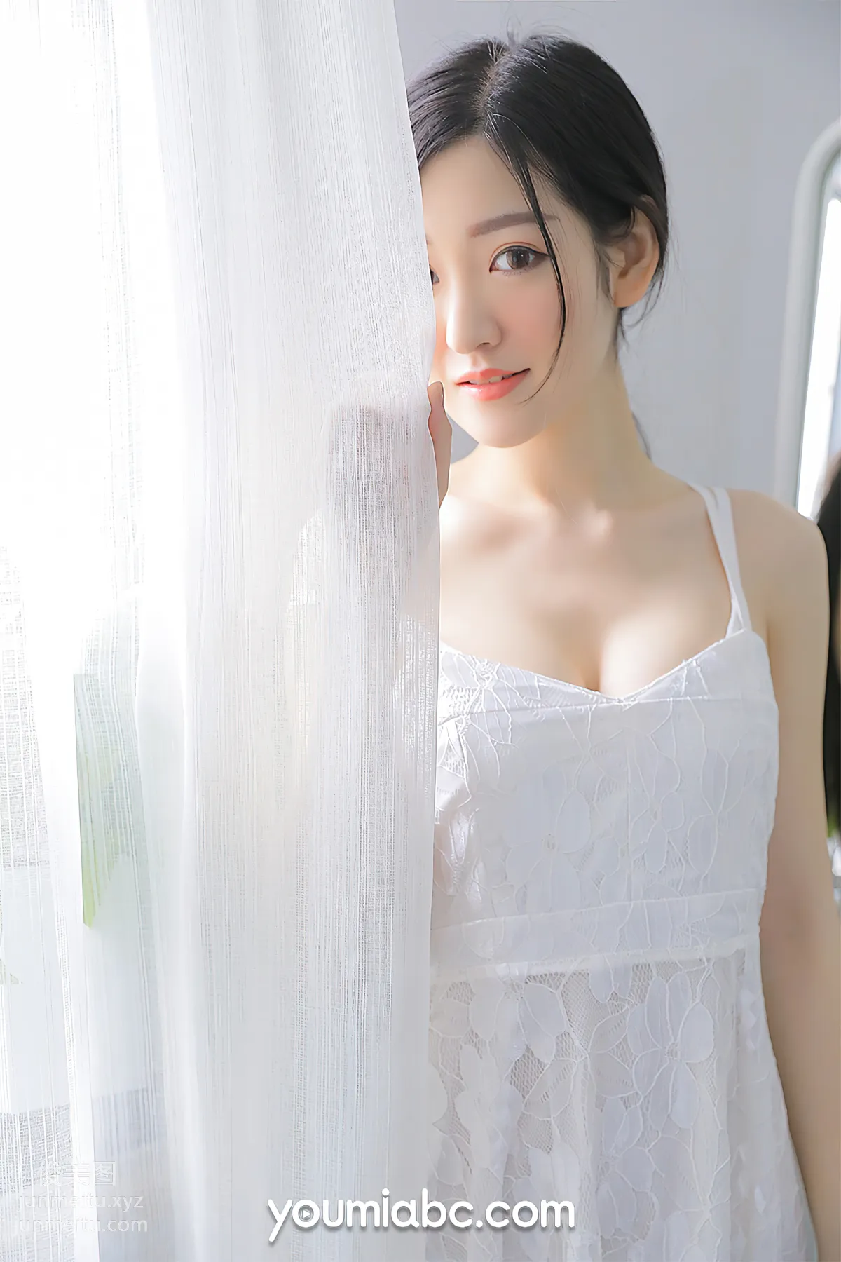 [YouMi尤蜜]2021.04.22 白裙少女 沈夢瑤[24P] 9
