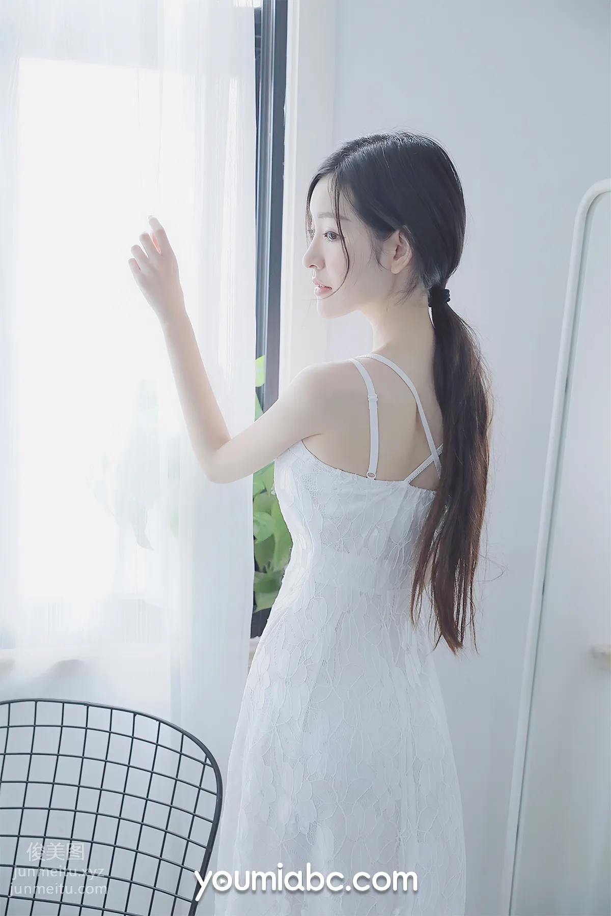 [YouMi尤蜜]2021.04.22 白裙少女 沈夢瑤[24P] 10
