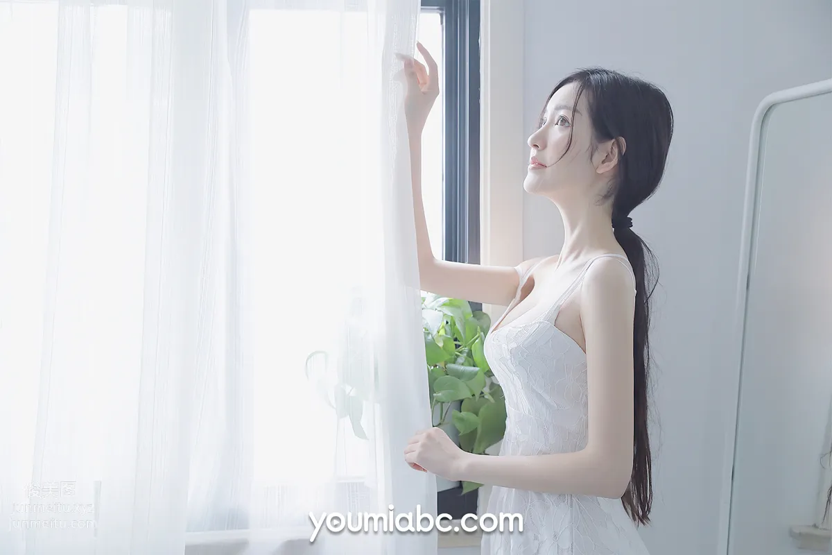 [YouMi尤蜜]2021.04.22 白裙少女 沈夢瑤[24P] 11