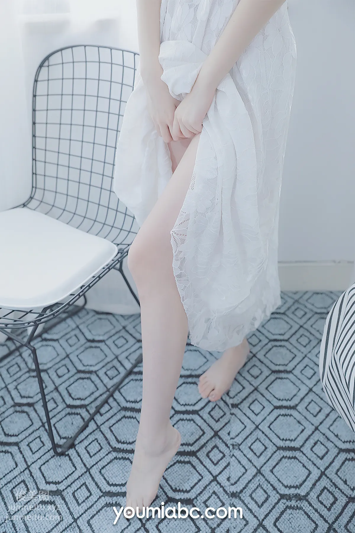[YouMi尤蜜]2021.04.22 白裙少女 沈夢瑤[24P] 12
