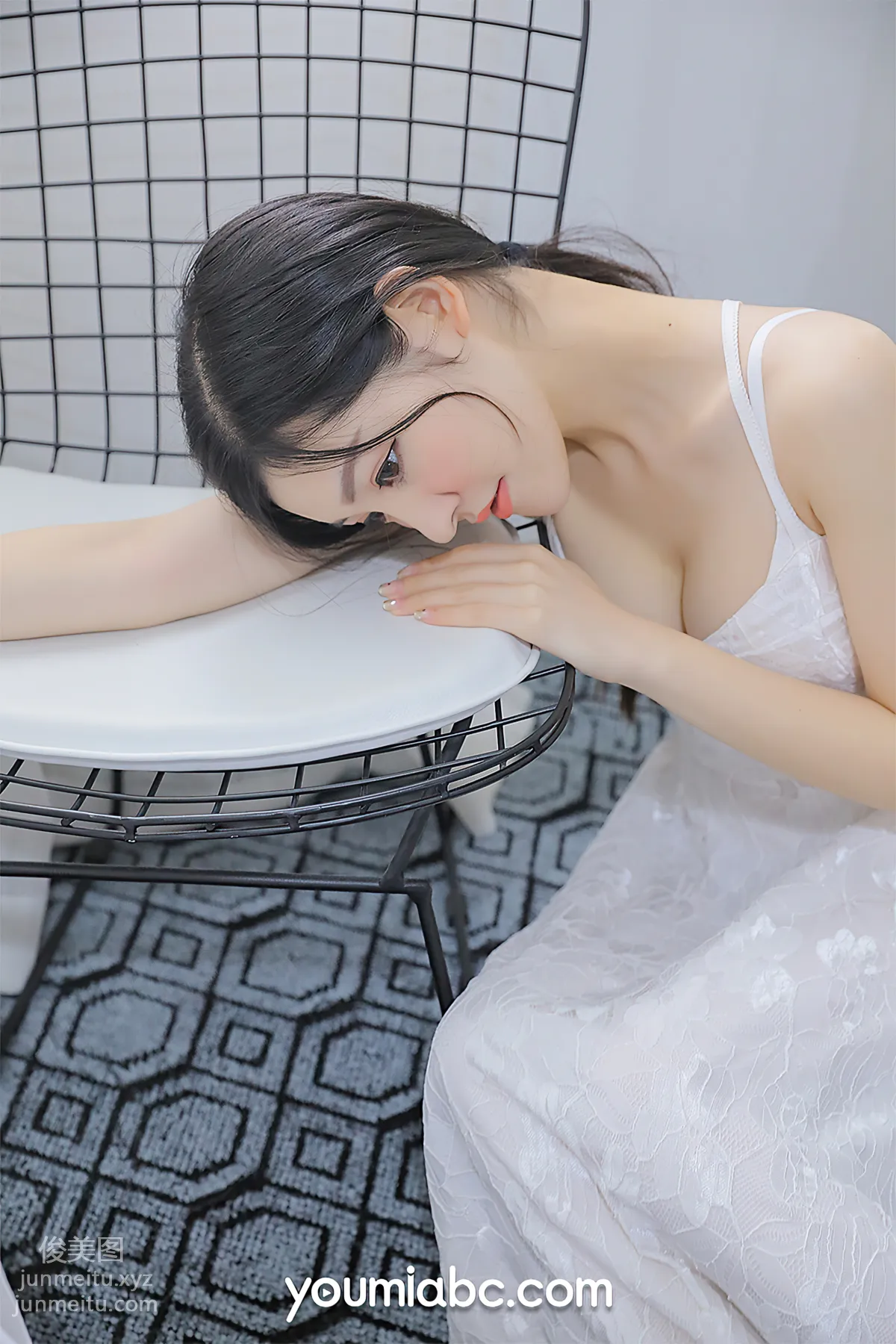 [YouMi尤蜜]2021.04.22 白裙少女 沈夢瑤[24P] 15