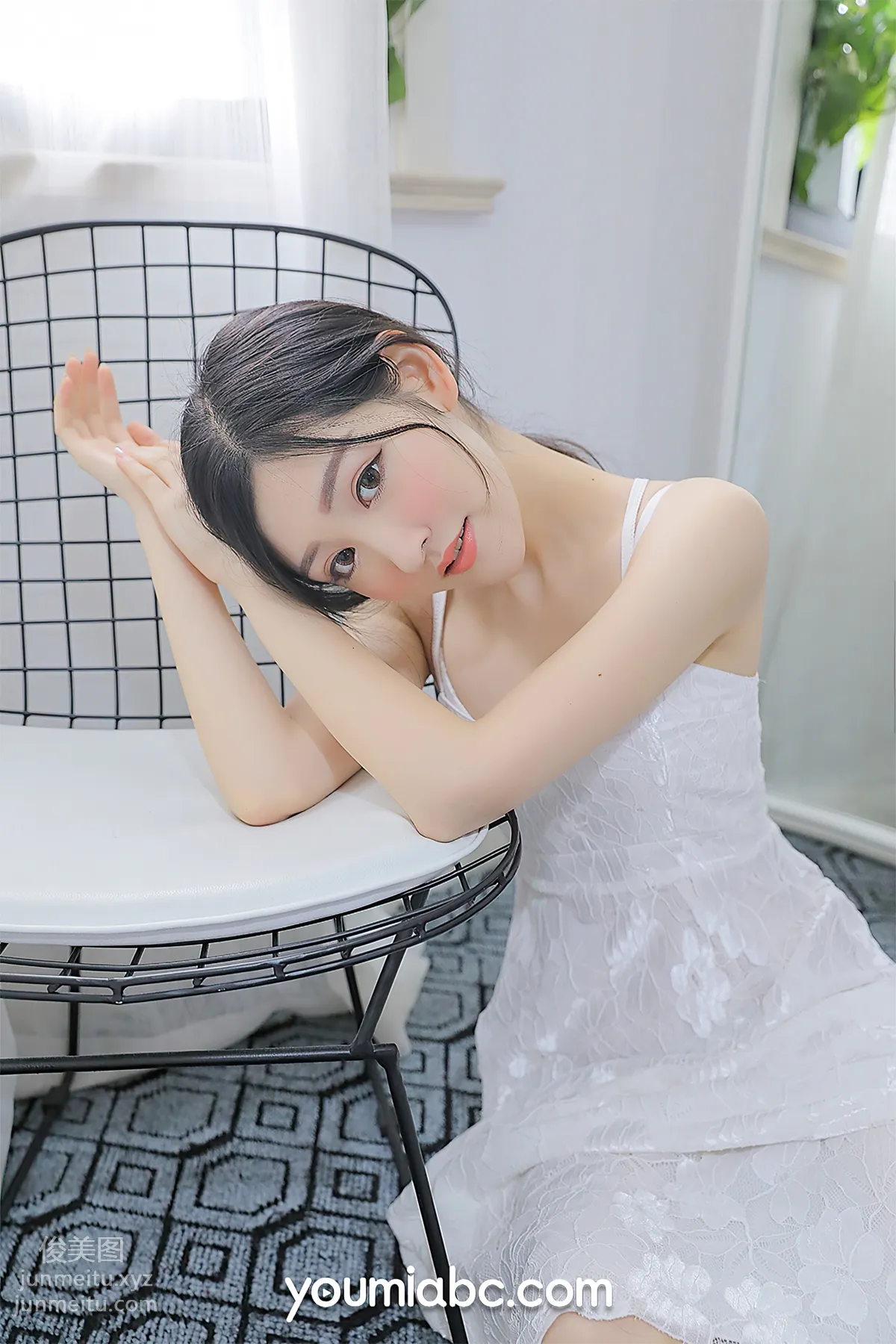 [YouMi尤蜜]2021.04.22 白裙少女 沈夢瑤[24P] 16