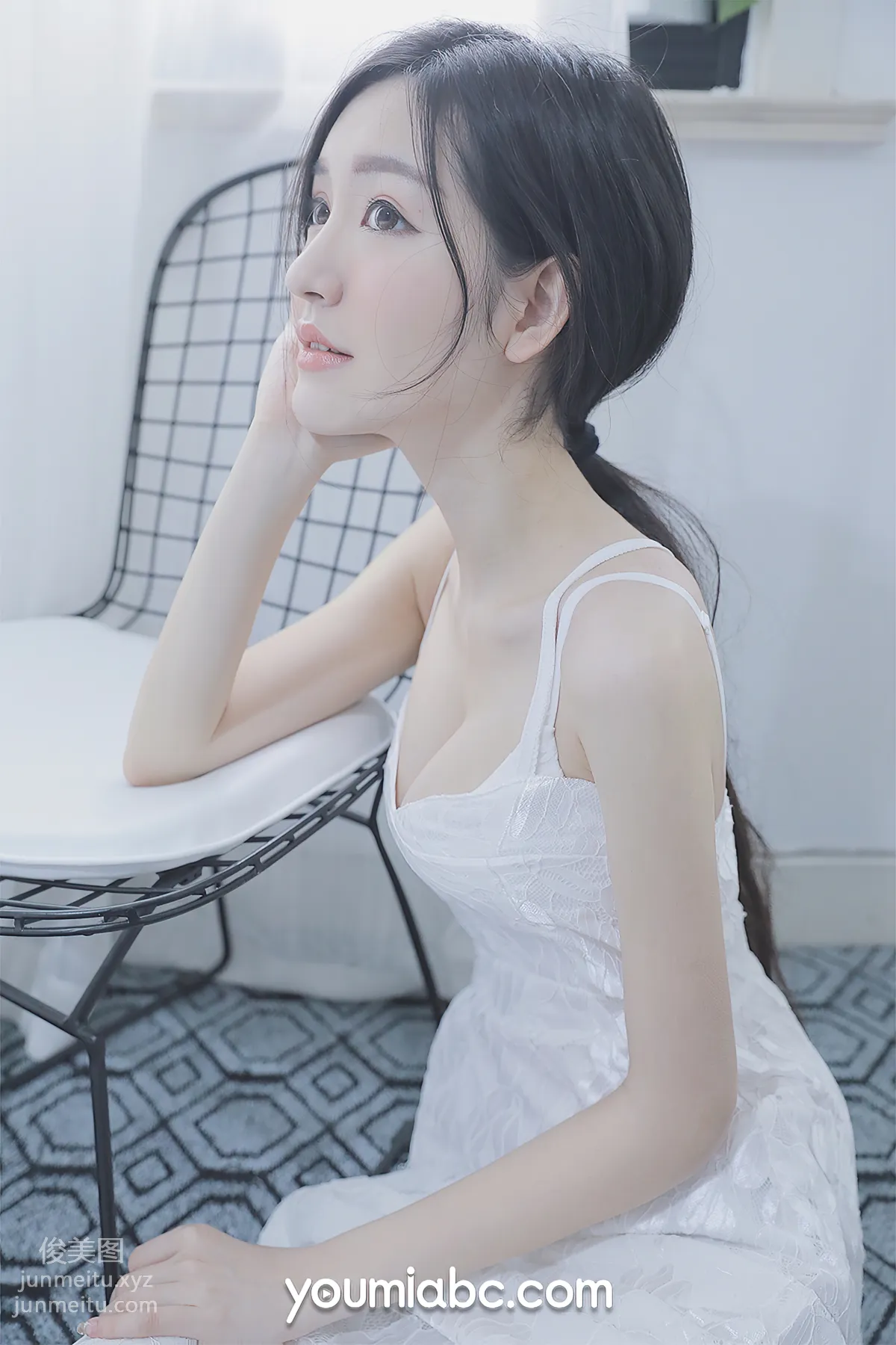 [YouMi尤蜜]2021.04.22 白裙少女 沈夢瑤[24P] 17