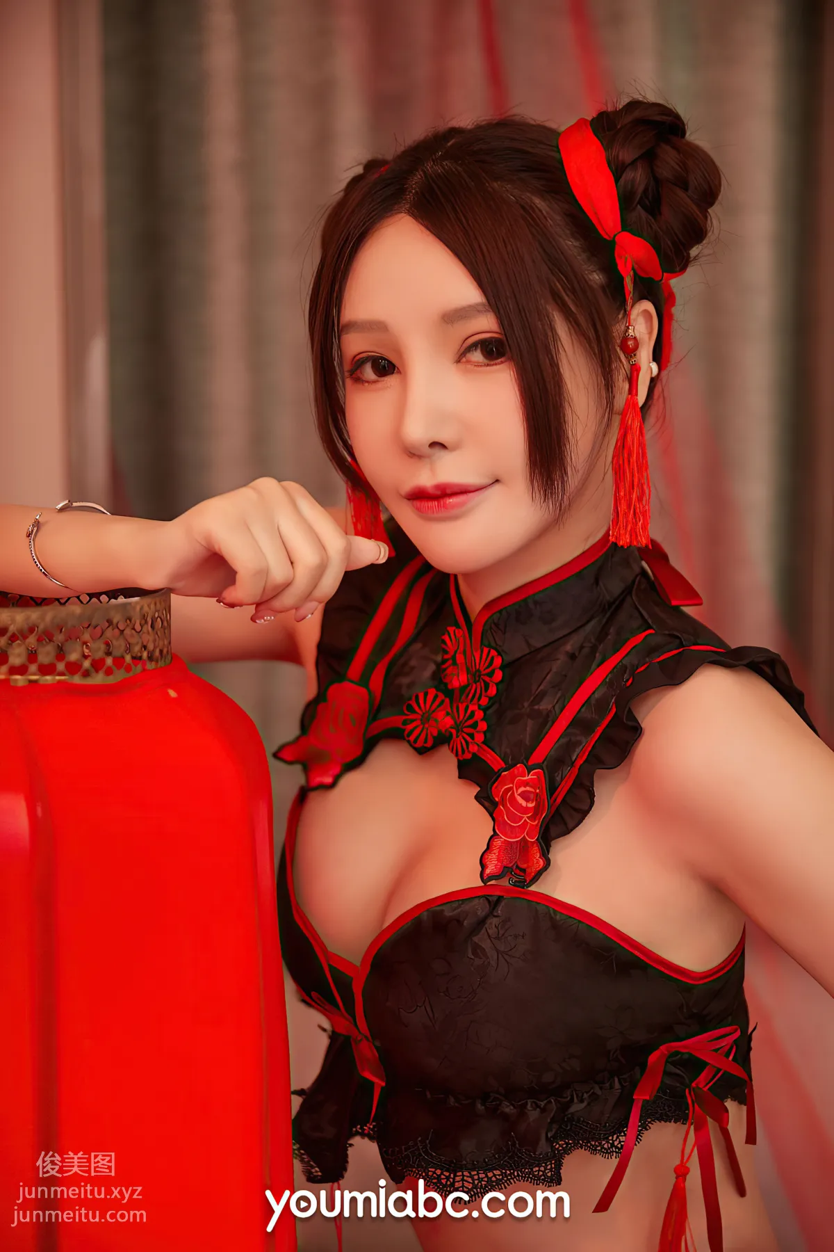 [YouMi尤蜜]2021.10.14 紅頭繩 李多多[20P] 10