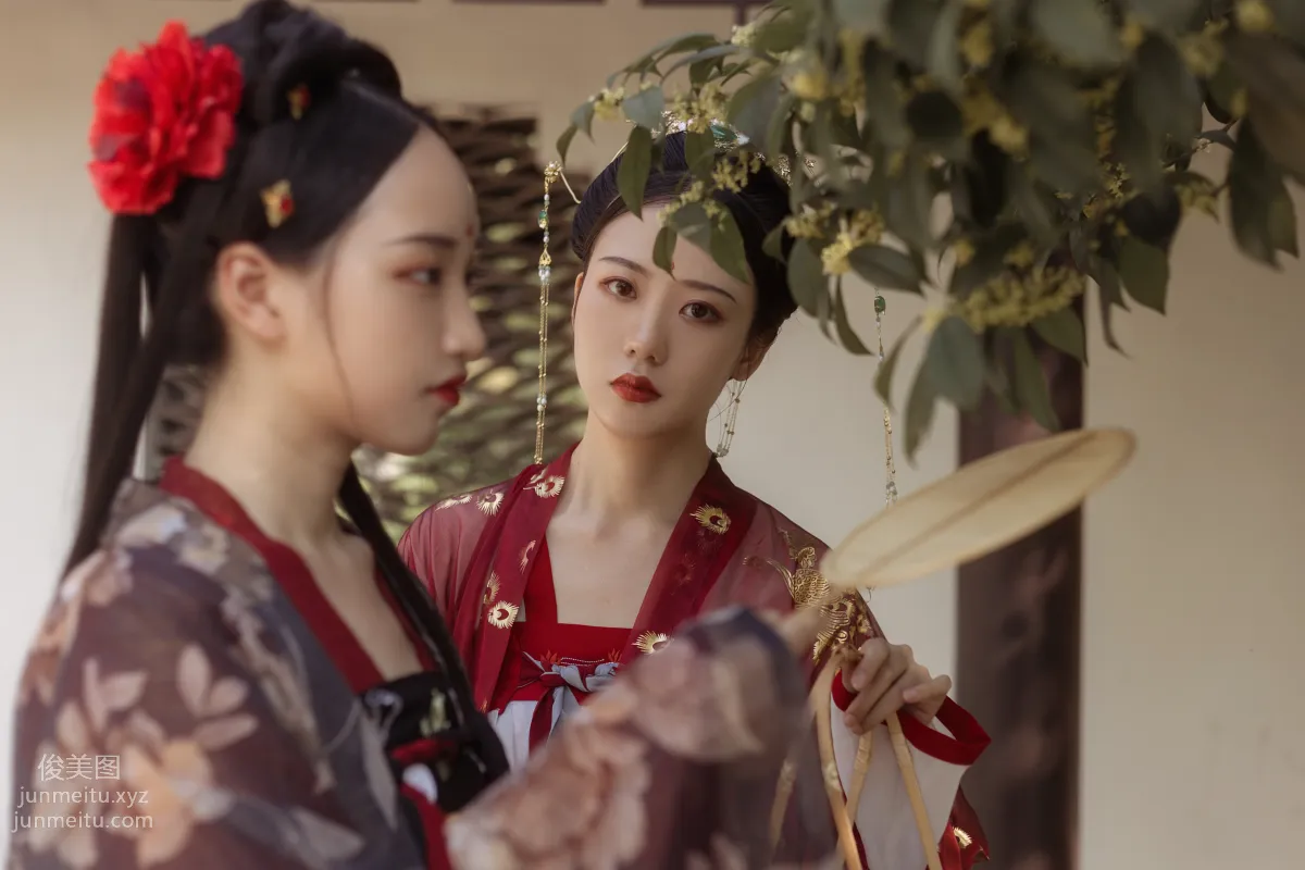 [YITUYU藝圖語]2021.08.31 人閑桂花落 模特合集 9