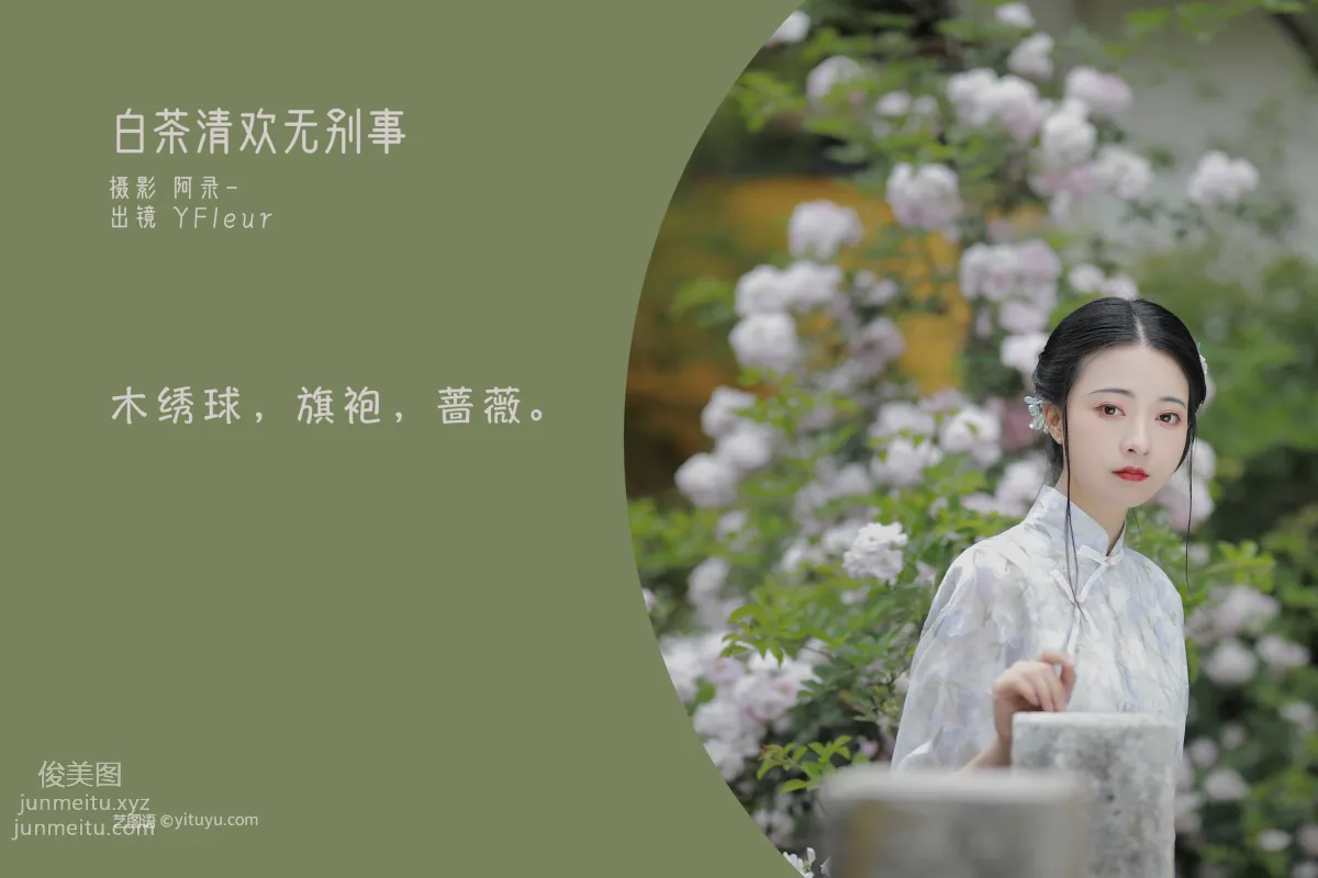 [藝圖語] 2022.06.13 白茶清歡無别事 YunFleur 2