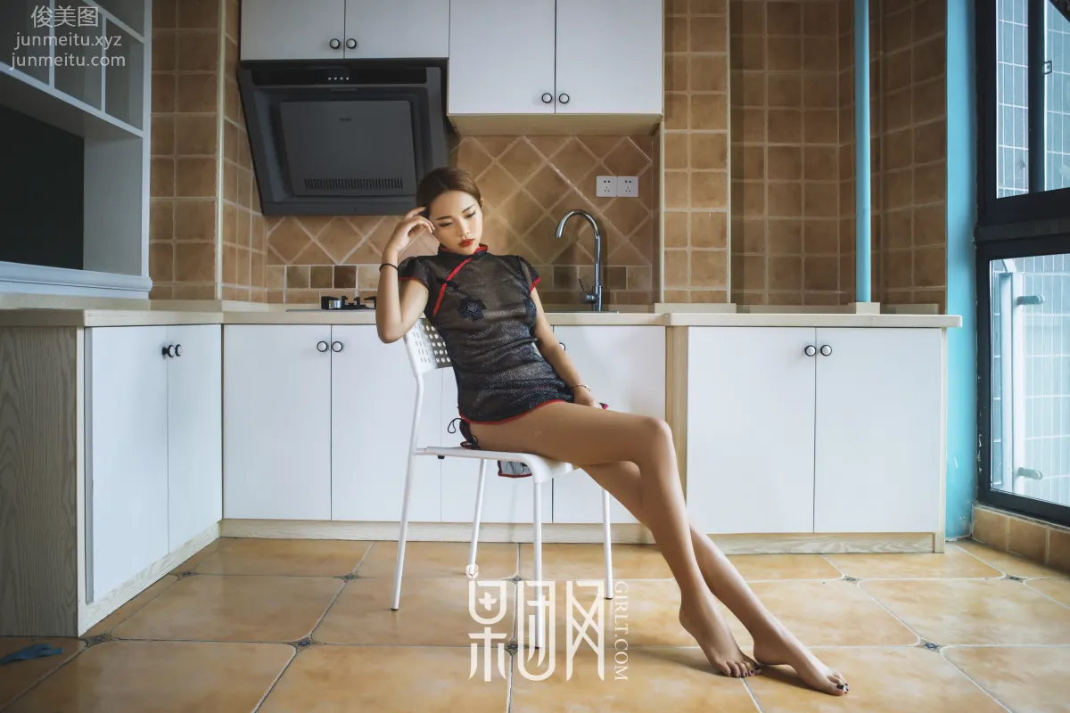 [Girlt果團網] 2017.11.03 投稿作品 TG.034 女仆學生旗袍 20