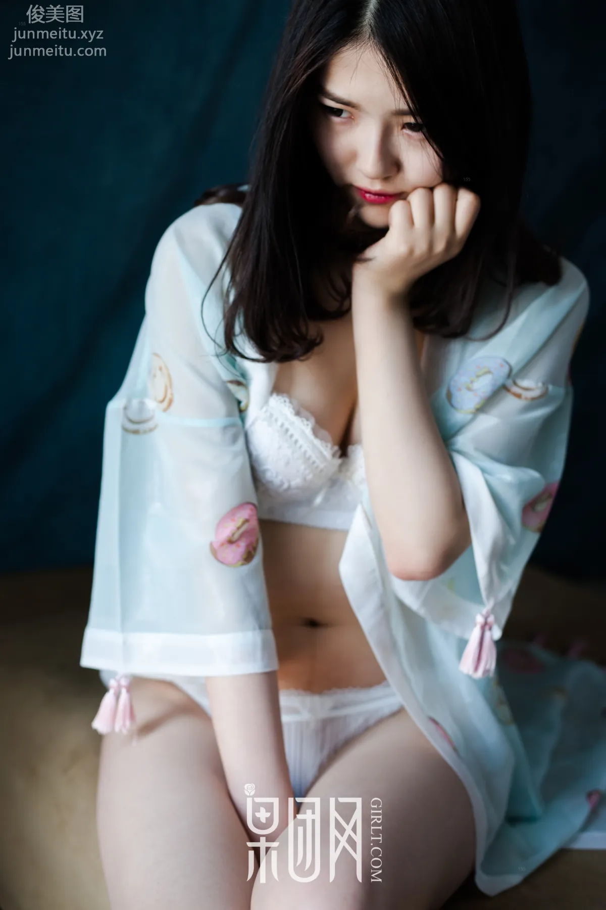 [GIRLT果團網]投稿作品 2017.06.29 TG013 初夏的蜜語@黑與白的交融@昏暗又明亮 4