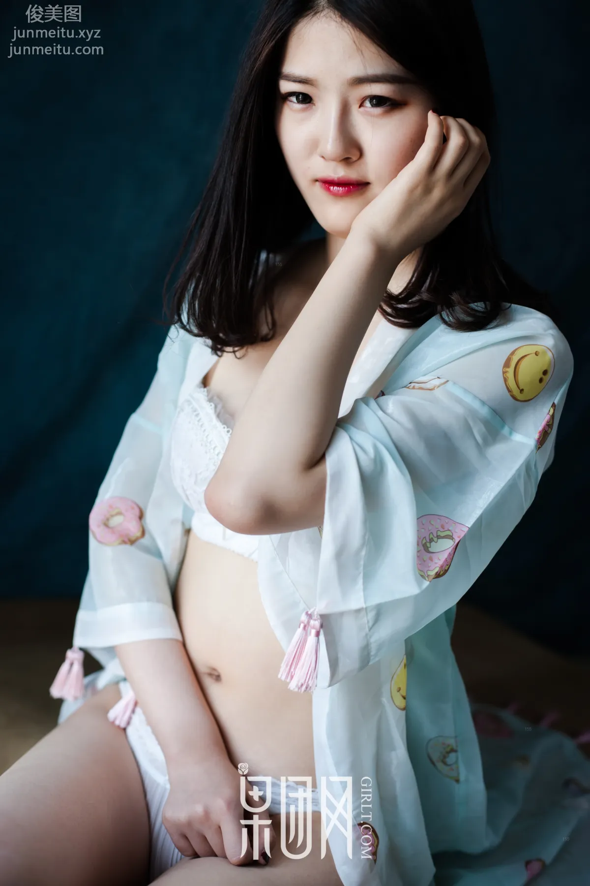 [GIRLT果團網]投稿作品 2017.06.29 TG013 初夏的蜜語@黑與白的交融@昏暗又明亮 6