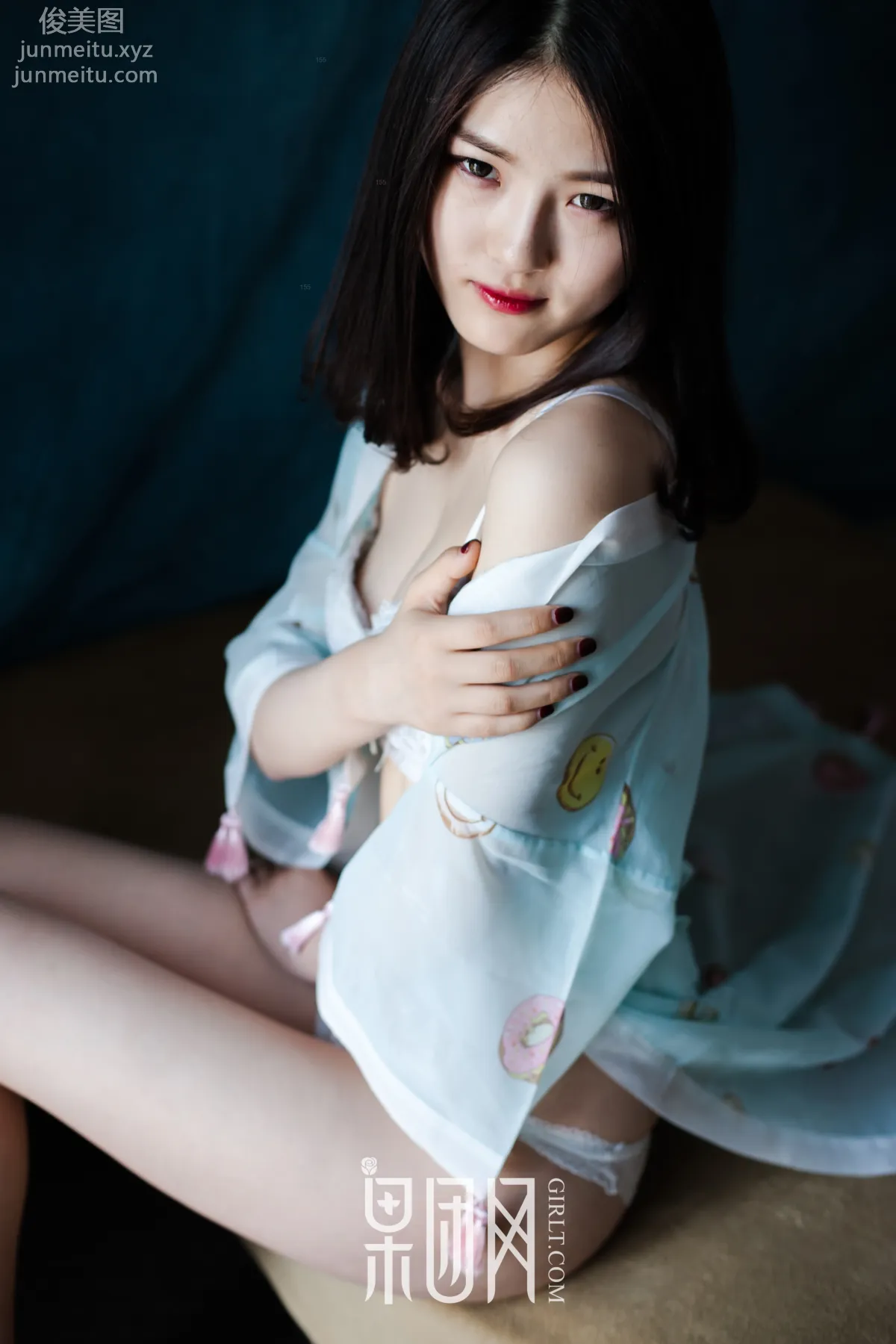 [GIRLT果團網]投稿作品 2017.06.29 TG013 初夏的蜜語@黑與白的交融@昏暗又明亮 9