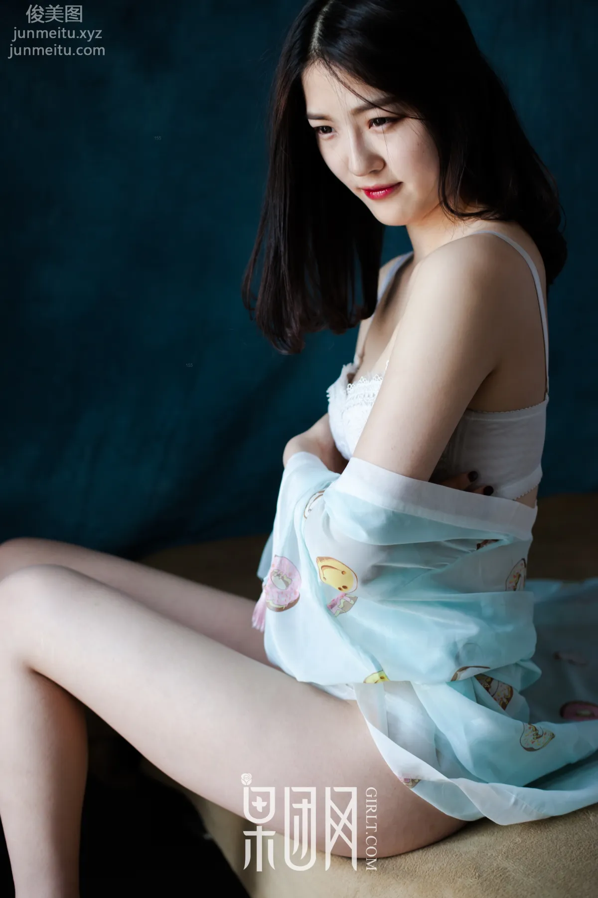 [GIRLT果團網]投稿作品 2017.06.29 TG013 初夏的蜜語@黑與白的交融@昏暗又明亮 11