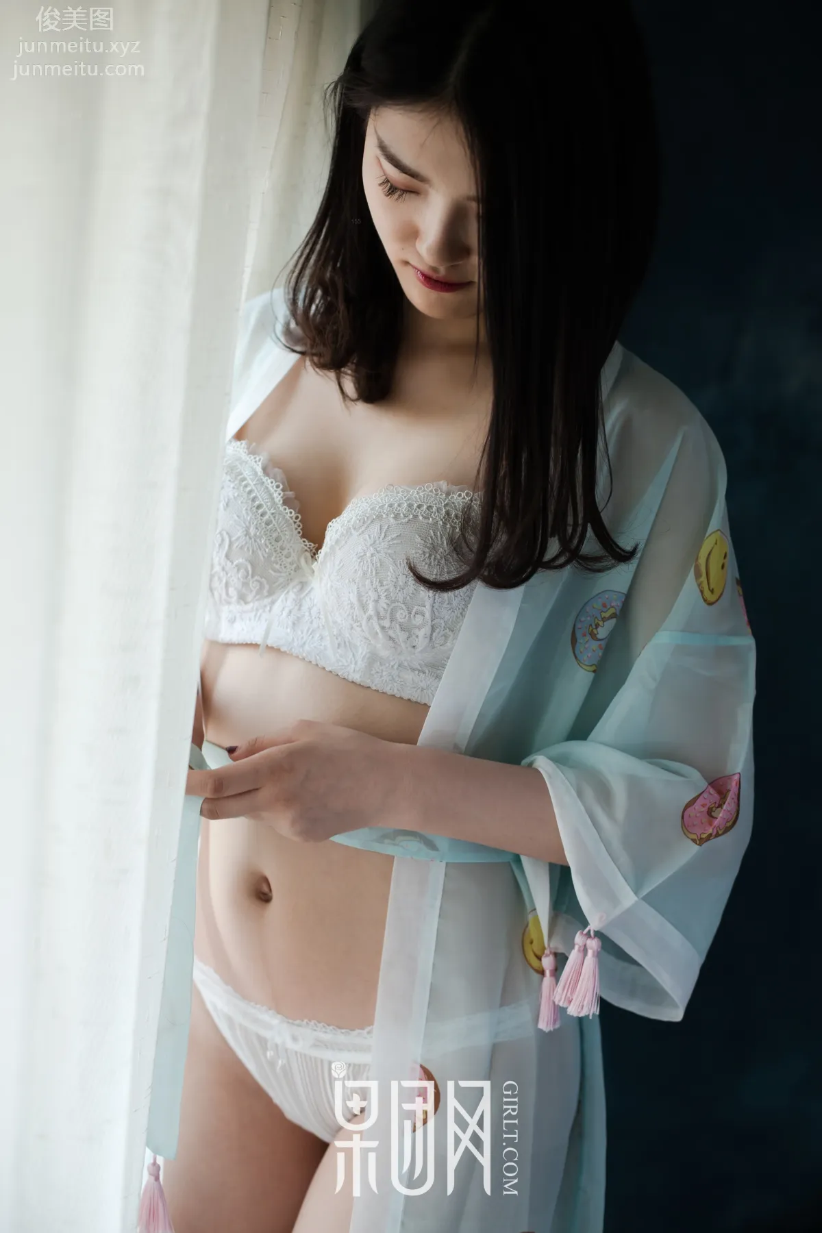 [GIRLT果團網]投稿作品 2017.06.29 TG013 初夏的蜜語@黑與白的交融@昏暗又明亮 12