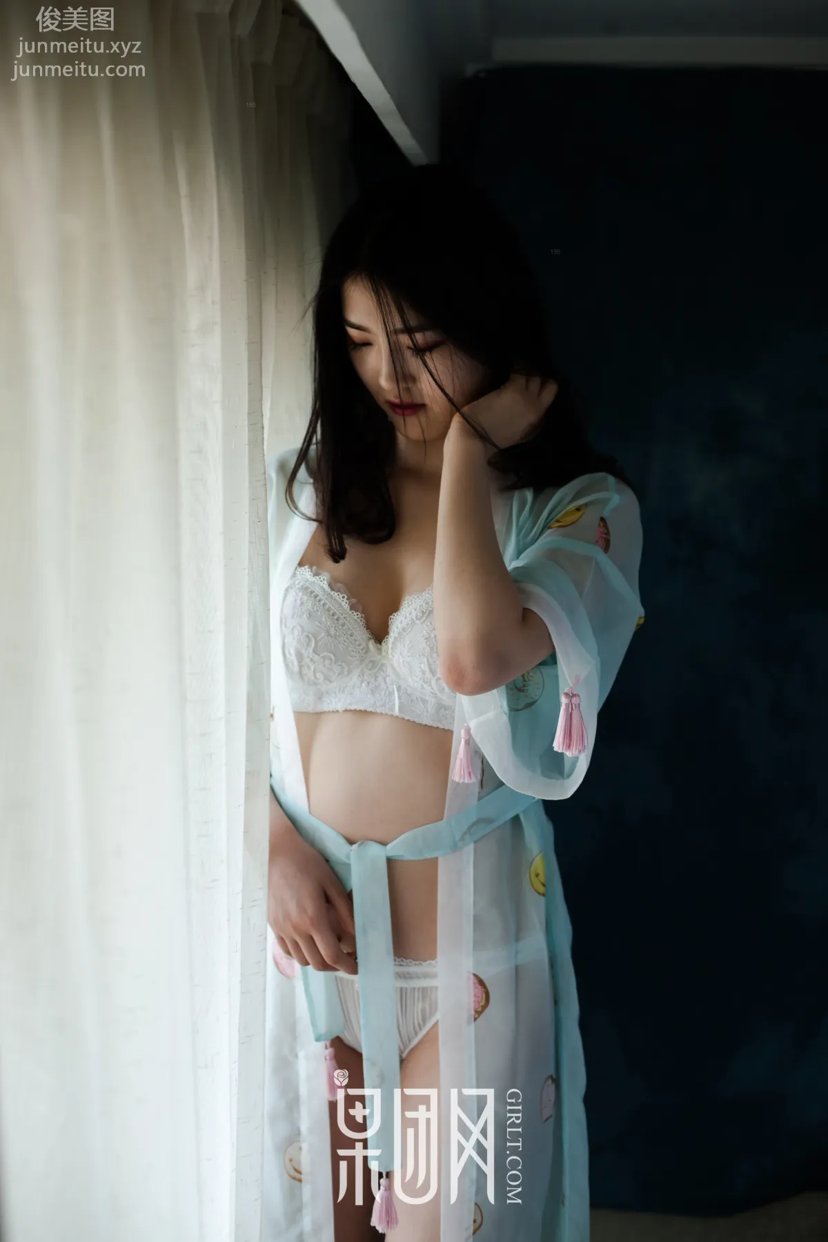 [GIRLT果團網]投稿作品 2017.06.29 TG013 初夏的蜜語@黑與白的交融@昏暗又明亮 13