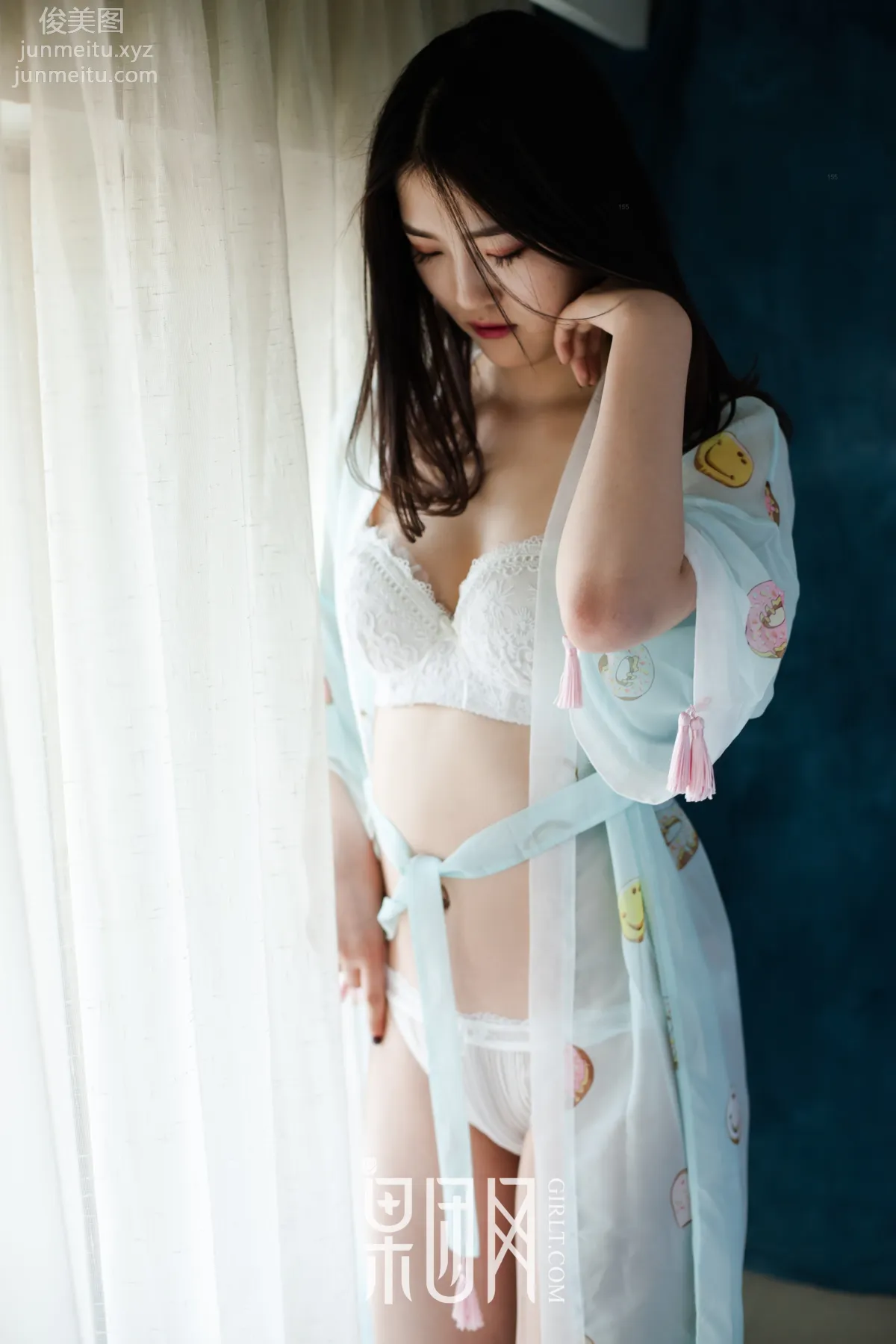 [GIRLT果團網]投稿作品 2017.06.29 TG013 初夏的蜜語@黑與白的交融@昏暗又明亮 15