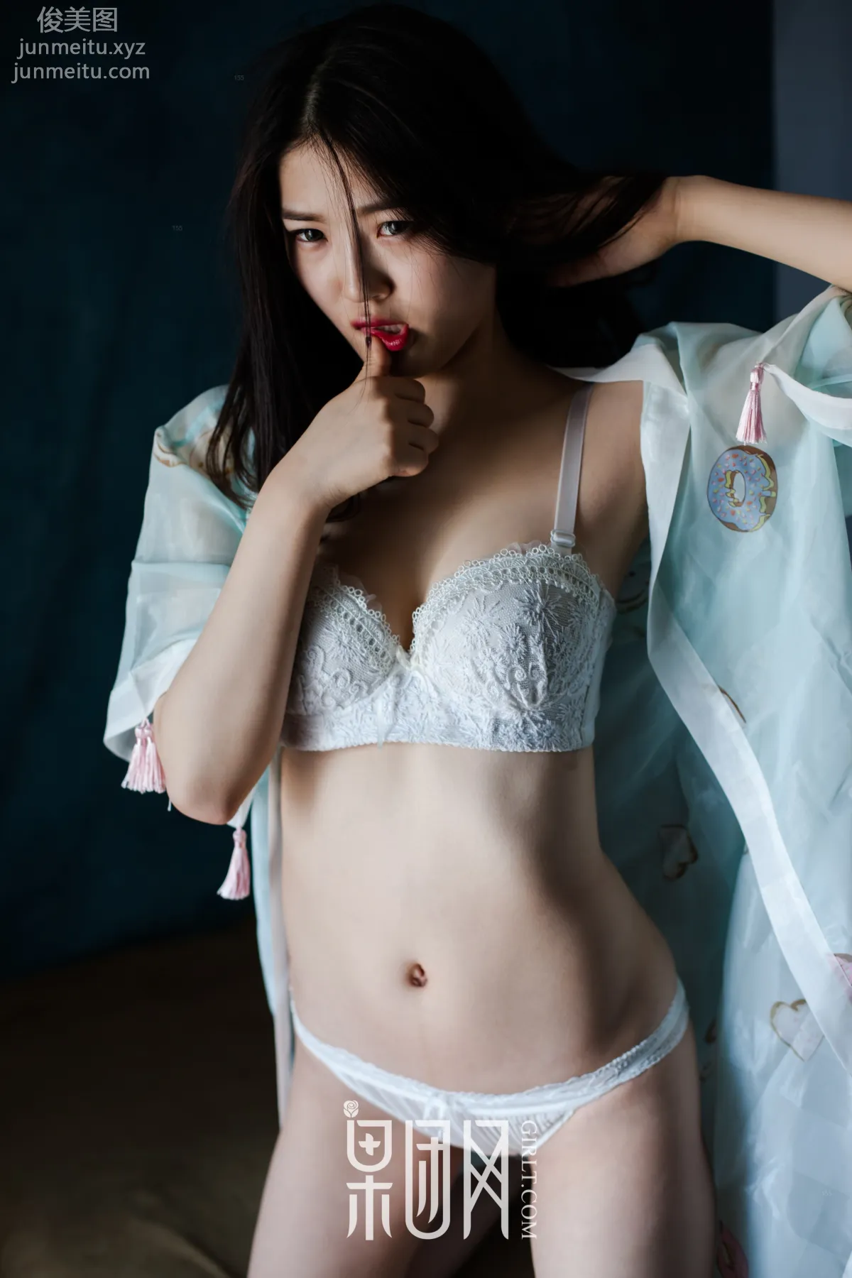 [GIRLT果團網]投稿作品 2017.06.29 TG013 初夏的蜜語@黑與白的交融@昏暗又明亮 25