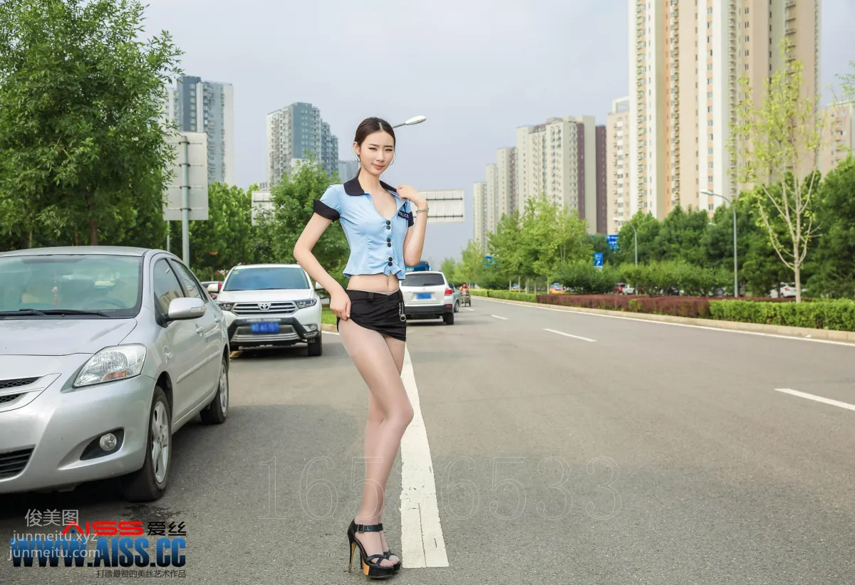AISS愛絲 黃金會員版 F5023 長腿女警 [68P] 65