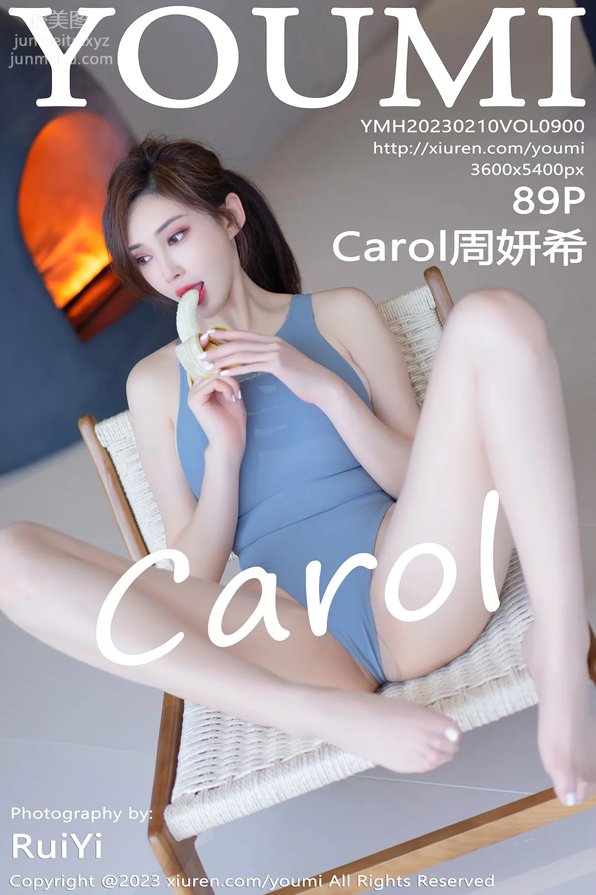 [YouMi尤蜜荟]2023.02.10 VOL.900 Carol周妍希 90