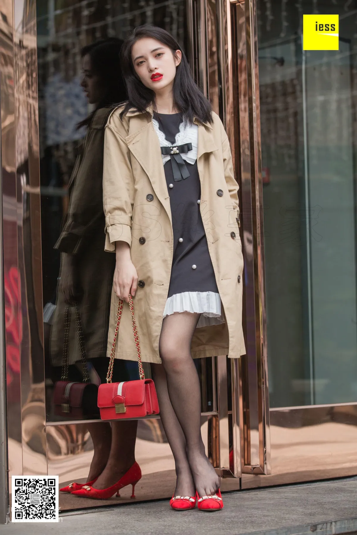 [IESS異思趣向] 2018.12.21 絲享家386：《氣質風衣小紅高》姗姗 [90P] 68
