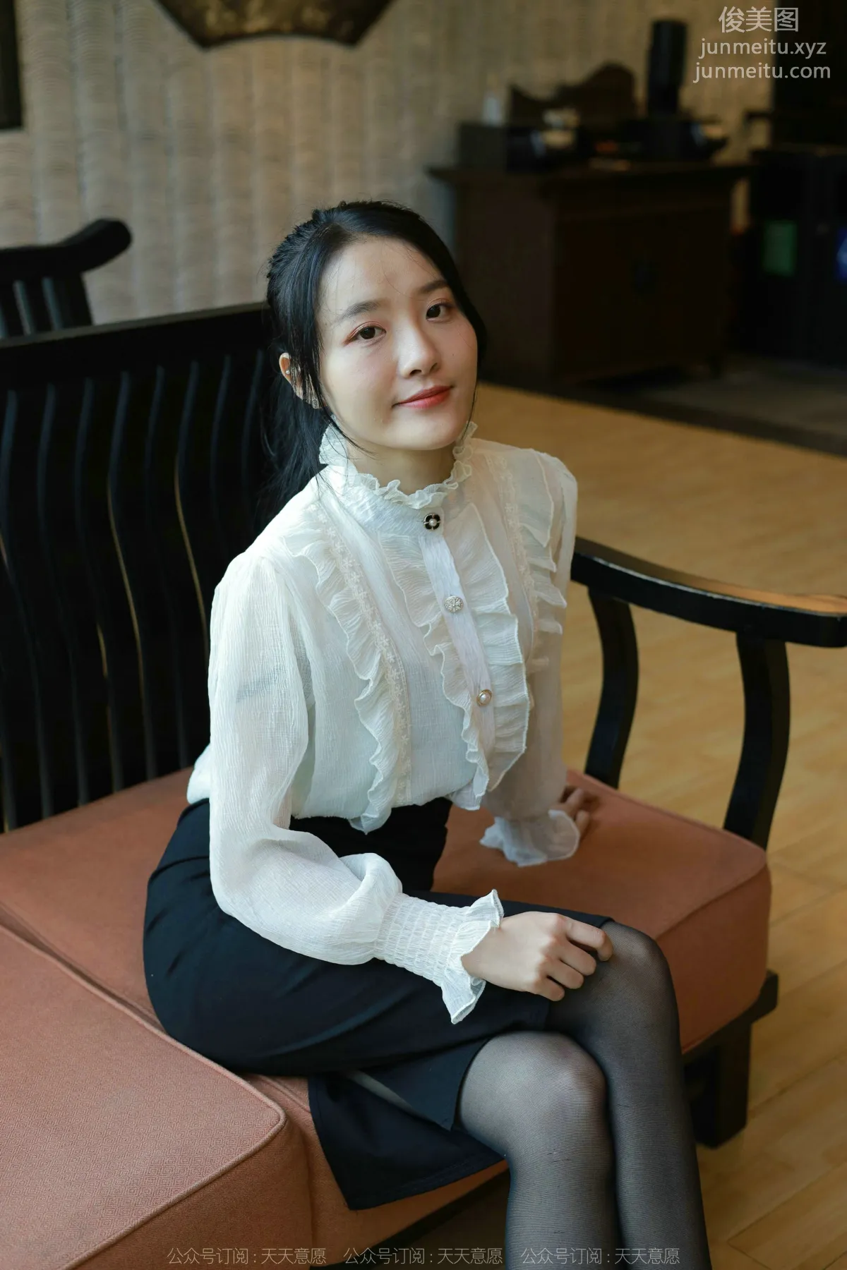 [IESS異思趣向] 2022.03.02 絲享家1017：婉萍《黑絲咖啡》[90P] 54
