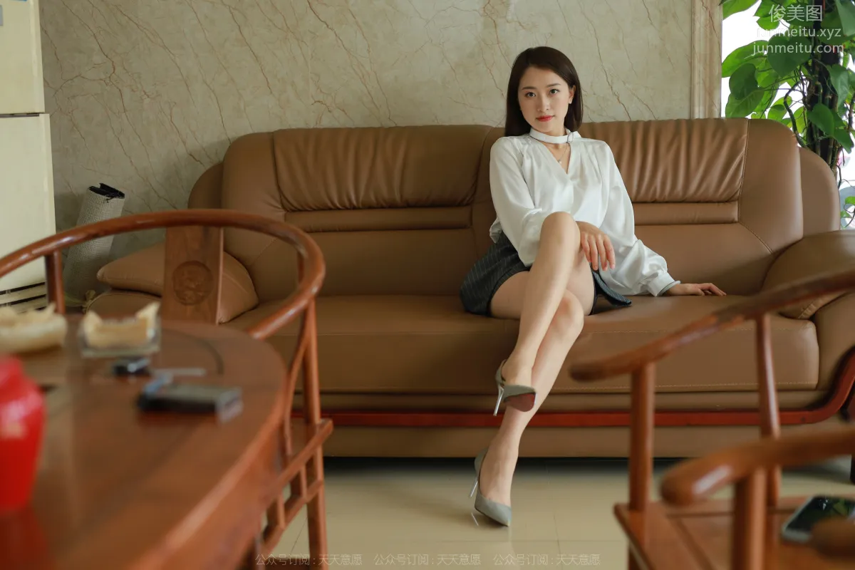 [IESS異思趣向] 2022.06.21 絲享家 1124：小婕《美女接待員》[75P] 21