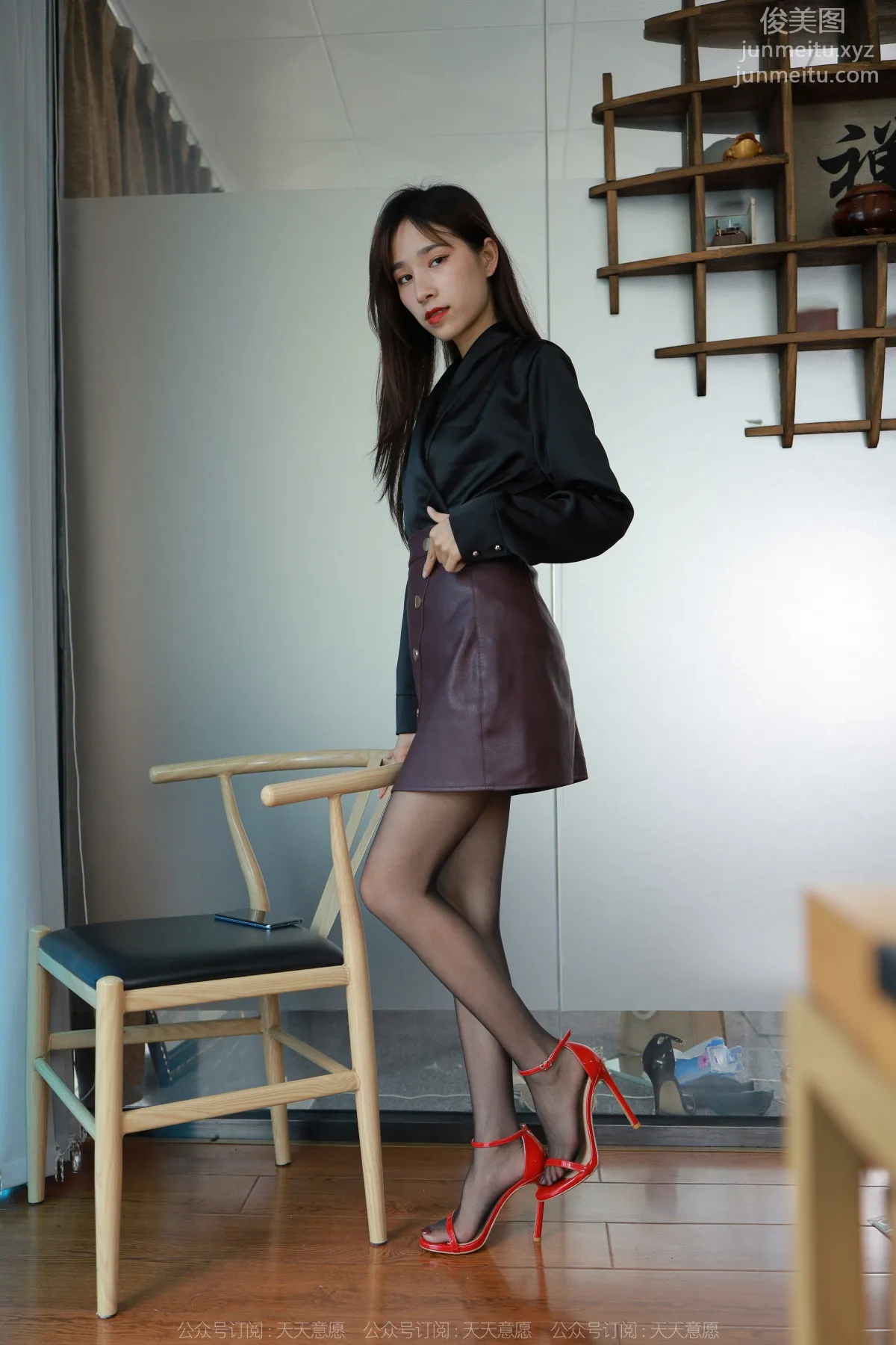 [IESS異思趣向] 2022.07.01 絲享家 1134：美子《椅子下的紅高跟》[91P] 11