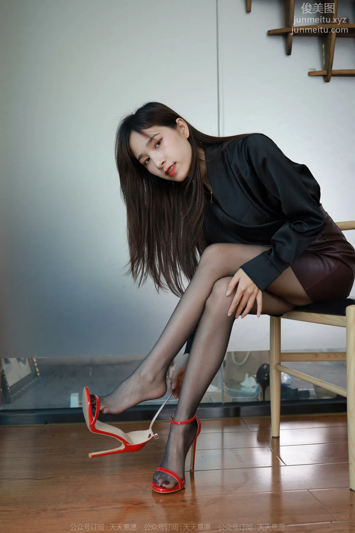 [IESS異思趣向] 2022.07.01 絲享家 1134：美子《椅子下的紅高跟》[91P] 28