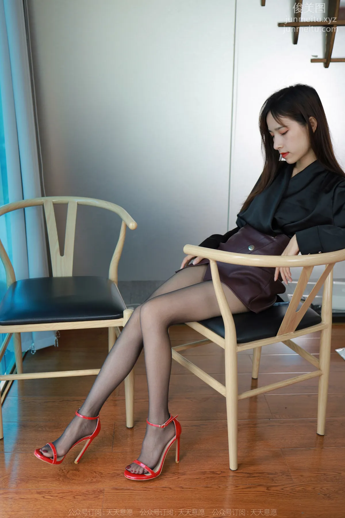 [IESS異思趣向] 2022.07.01 絲享家 1134：美子《椅子下的紅高跟》[91P] 80