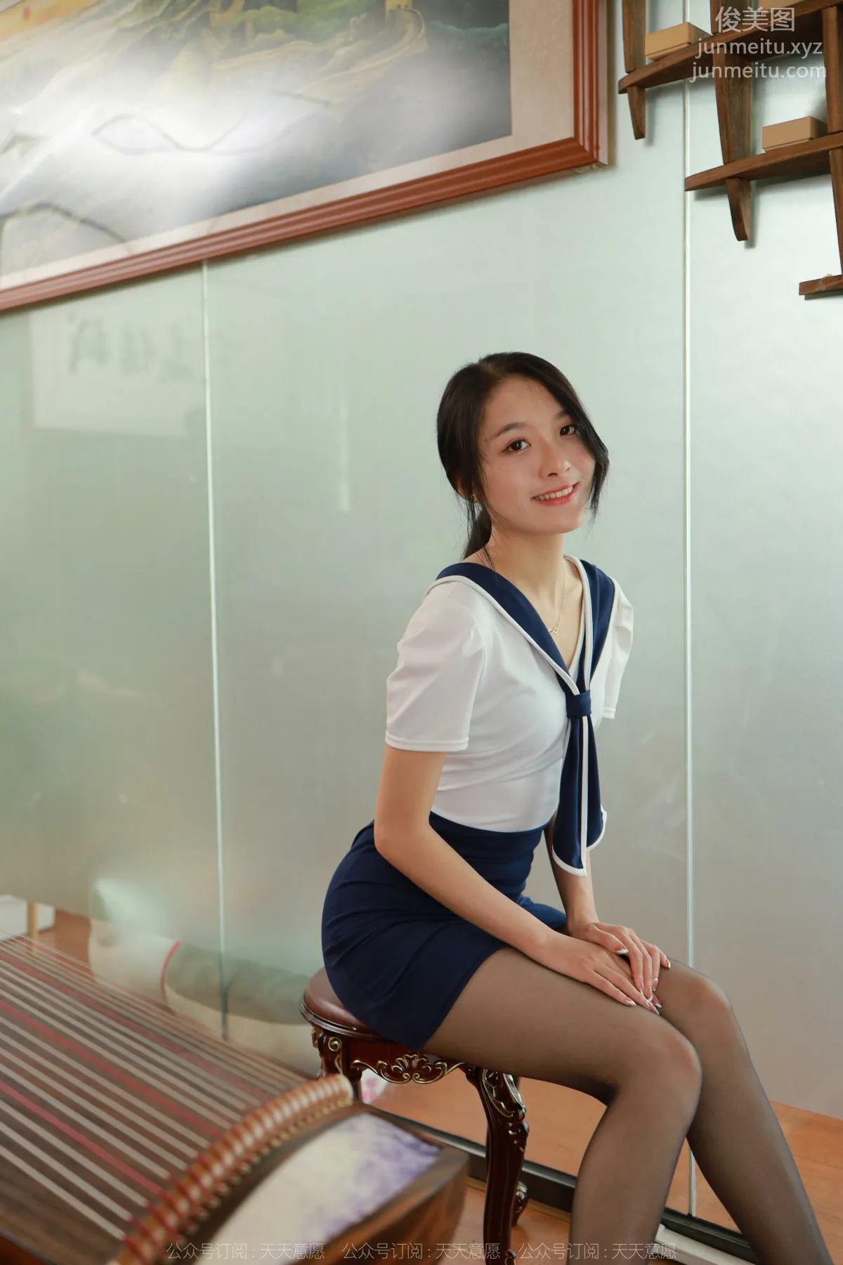 [IESS異思趣向]2022.03.13 絲享家1027：婉萍《黑絲彈琴》[81P] 67