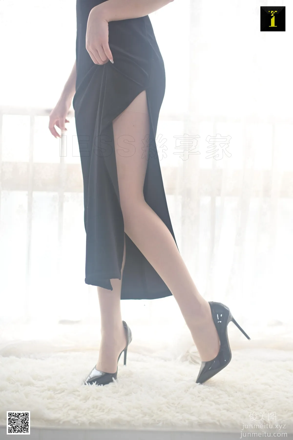 [IESS異思趣向] 2019.11.11 絲享家607：秋秋《雲芝長款開衩旗袍》[94P] 54