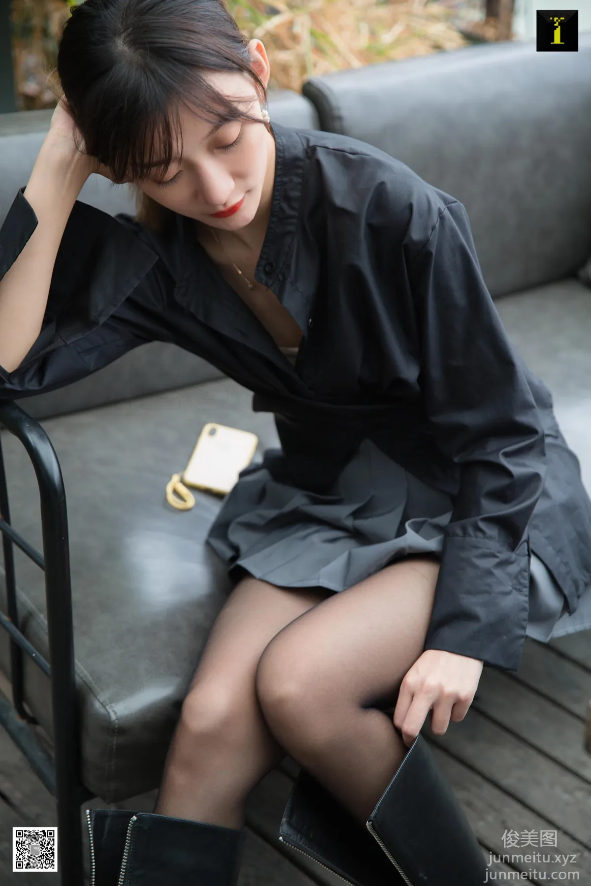 [IESS異思趣向] 2019.12.31 絲享家648：秋秋《秋的長靴與黑絲》[94P] 18