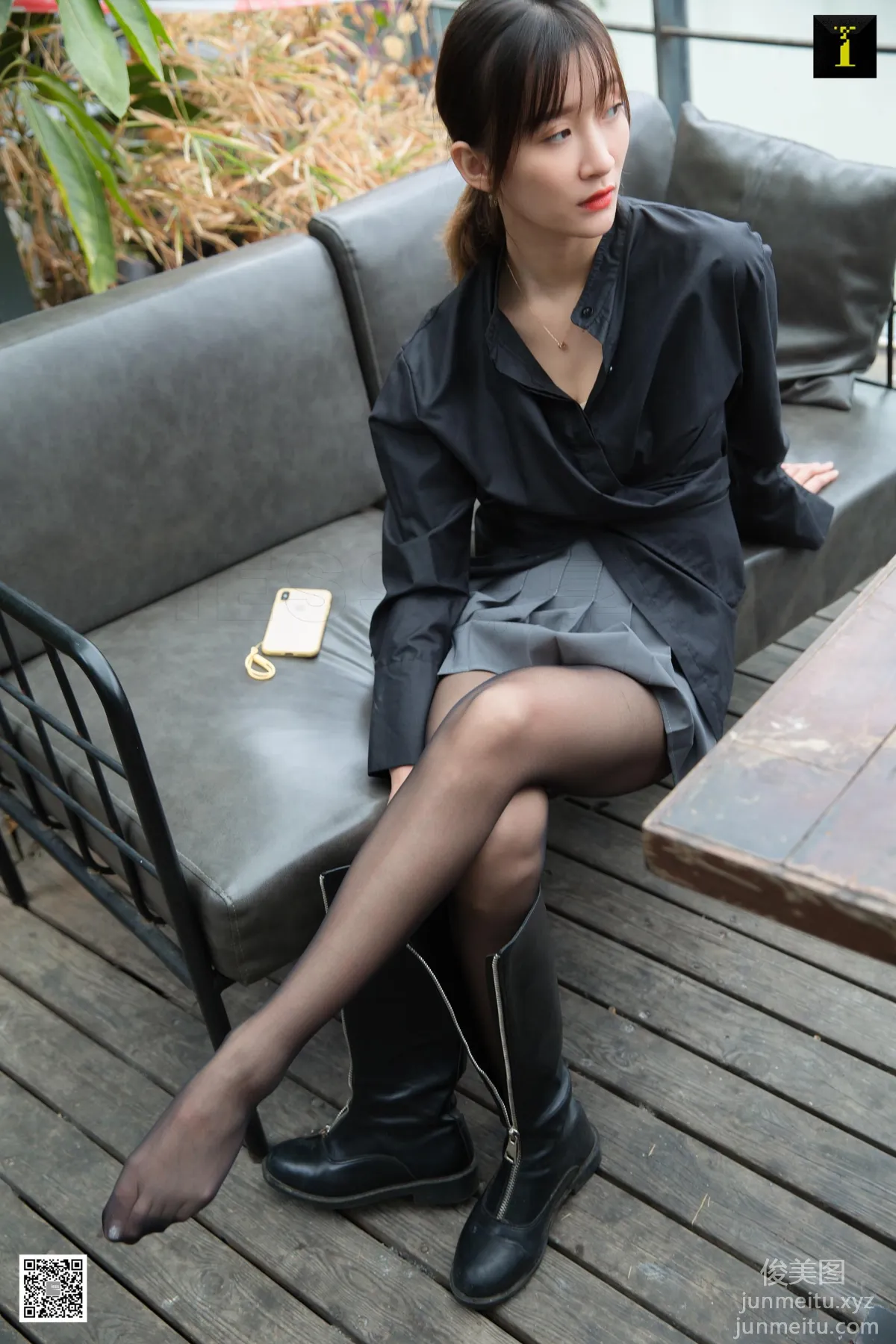 [IESS異思趣向] 2019.12.31 絲享家648：秋秋《秋的長靴與黑絲》[94P] 31