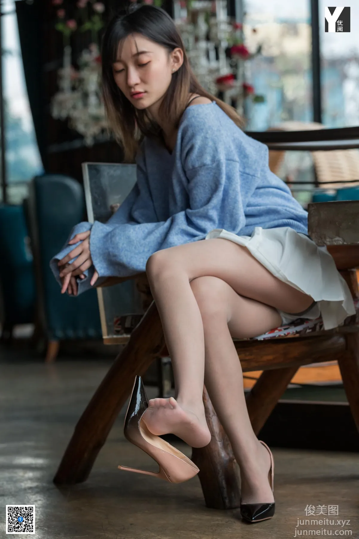 [IESS異思趣向] 2020.05.21 絲享家745：秋秋《百褶裙少女》[90P] 40