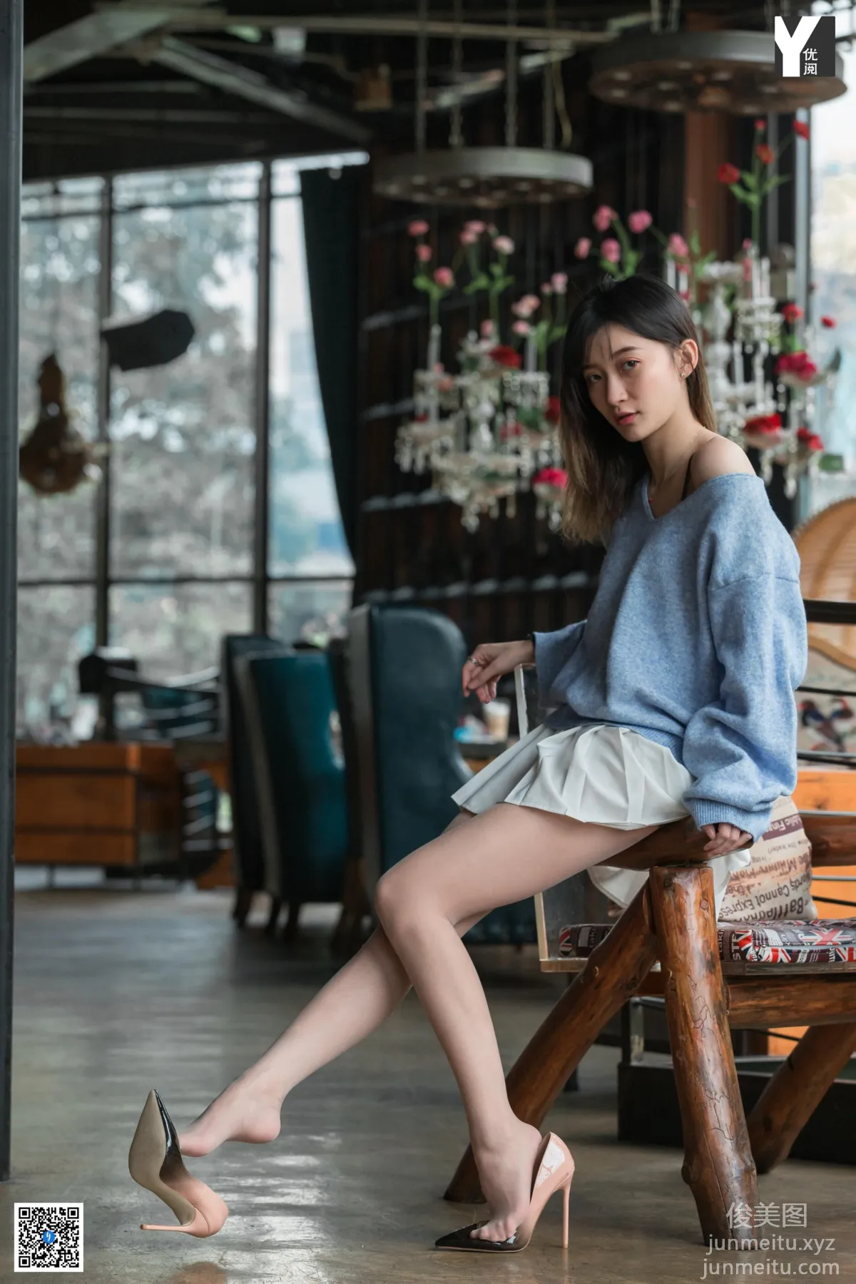 [IESS異思趣向] 2020.05.21 絲享家745：秋秋《百褶裙少女》[90P] 50