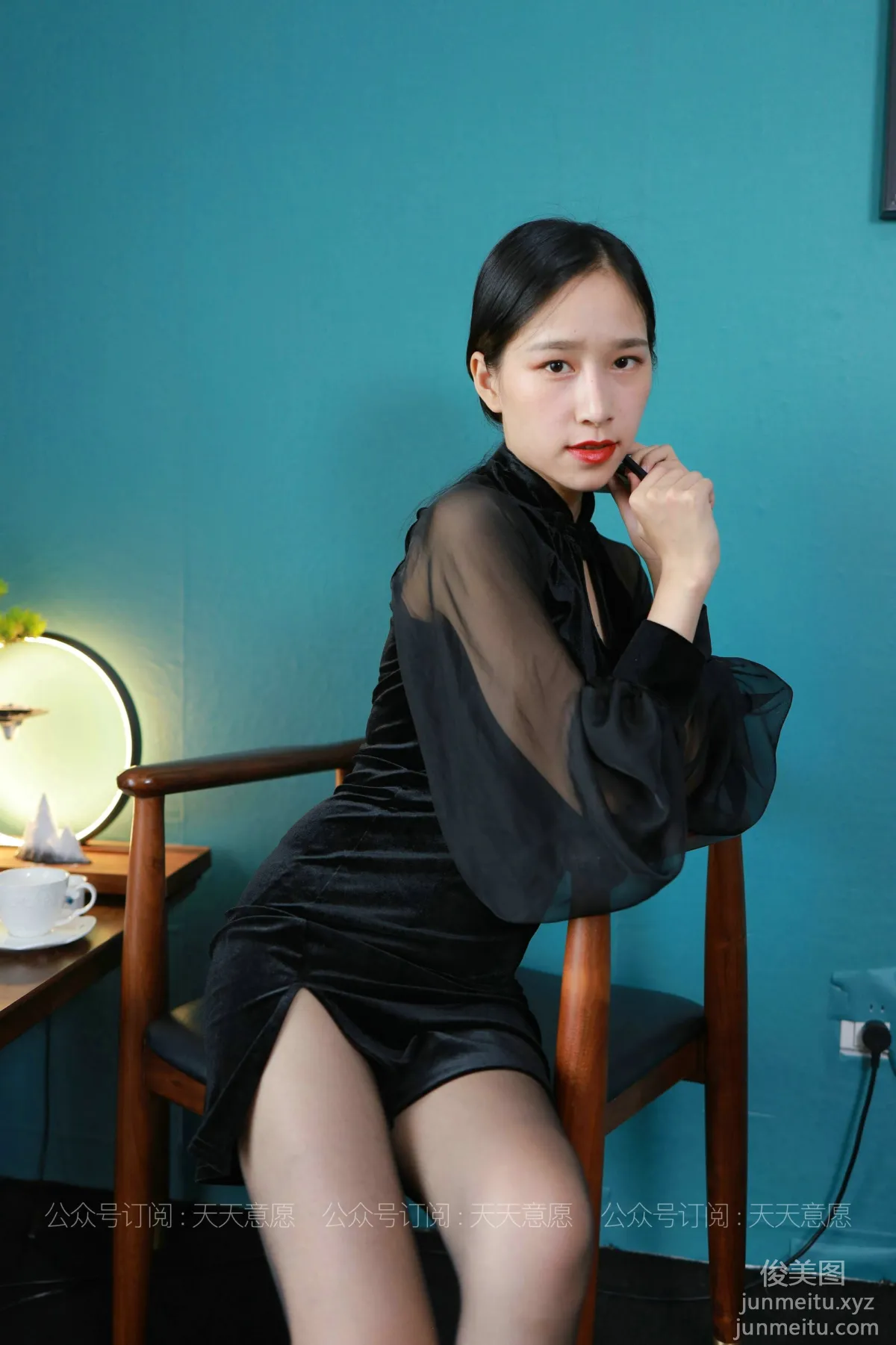 [IESS異思趣向] 2021.07.28 絲享家873：美子《新式旗袍短裙》[93P] 15