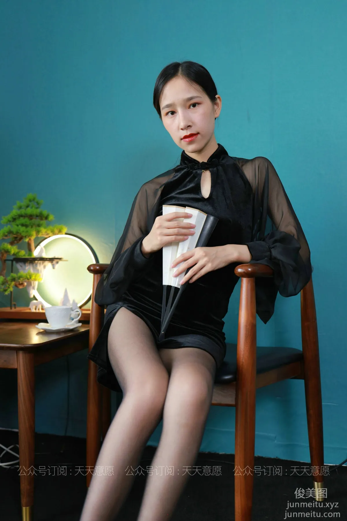[IESS異思趣向] 2021.07.28 絲享家873：美子《新式旗袍短裙》[93P] 23