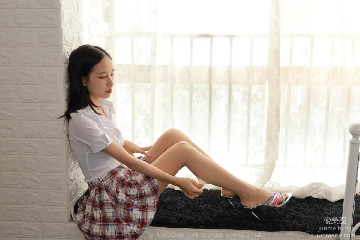 [IESS異思趣向] 2021.09.22 絲享家926：美子《學苑風短裙》[91P] 36