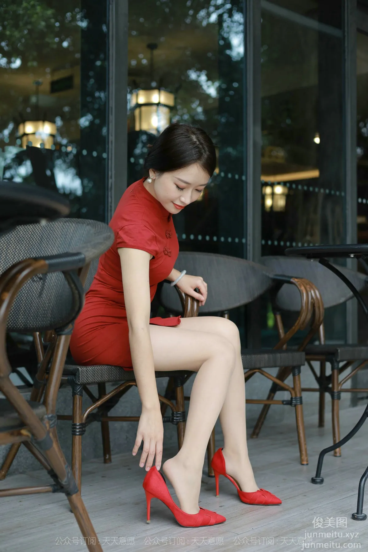 [IESS異思趣向] 2021.10.15 絲享家948：小婕《紅色旗袍》[90P] 50