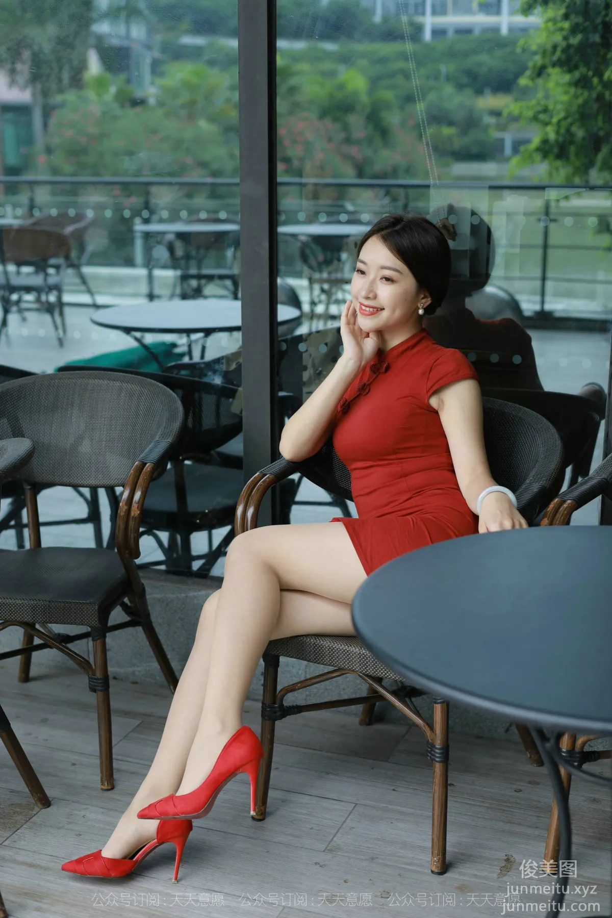[IESS異思趣向] 2021.10.15 絲享家948：小婕《紅色旗袍》[90P] 60