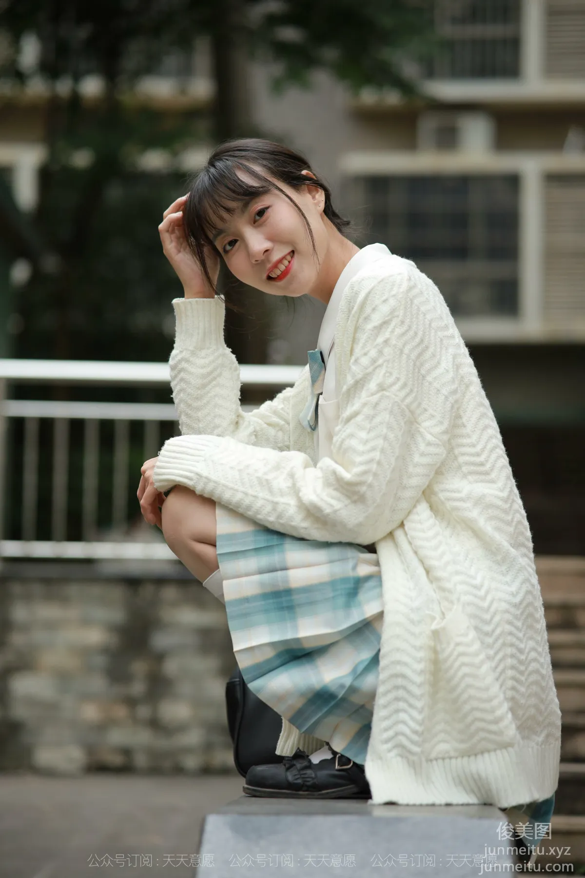 [IESS異思趣向] 2021.11.02 絲享家963：團團《長腿JK裝》[94P] 46
