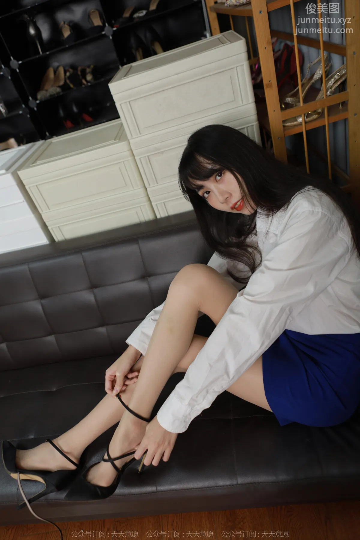 [IESS異思趣向] 2022.11.13 絲享家 1267 團團《藍色包臀裙》[87P] 11