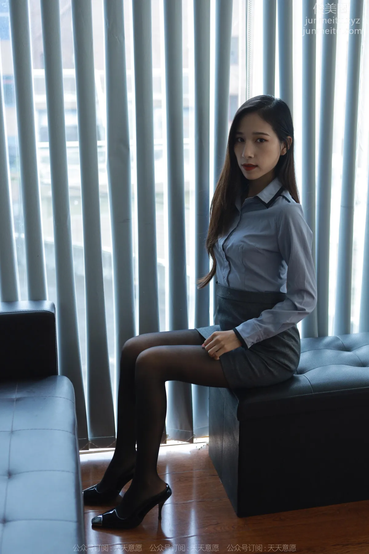 [IESS異思趣向] 2022.11.27 絲享家 1281 美子《嘿絲灰裙》[88P] 25