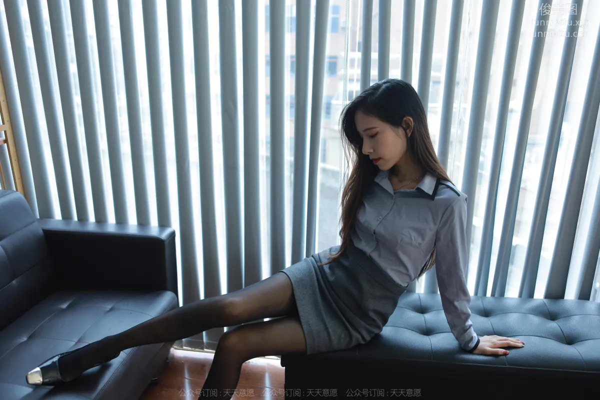 [IESS異思趣向] 2022.11.27 絲享家 1281 美子《嘿絲灰裙》[88P] 29