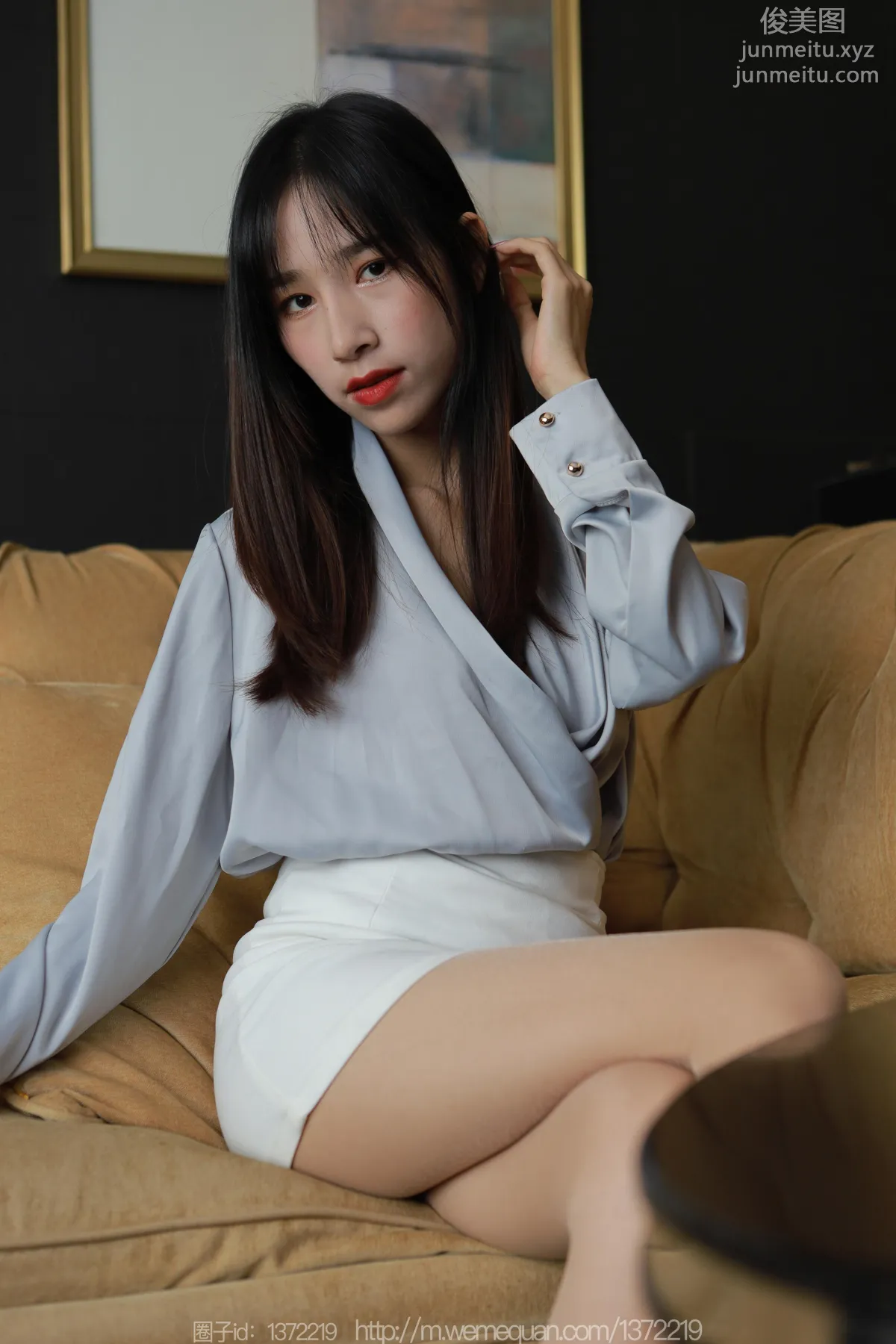 [IESS異思趣向] 2023.02.29 絲享家 1376 美子《微醺沙發》[94P] 2