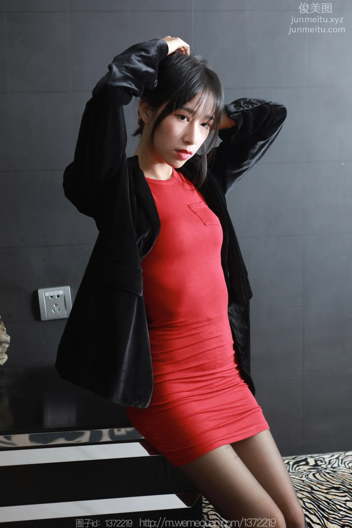 [IESS異思趣向] 2023.03.04 絲享家 1380 美子《紅色豎線》[80P] 36