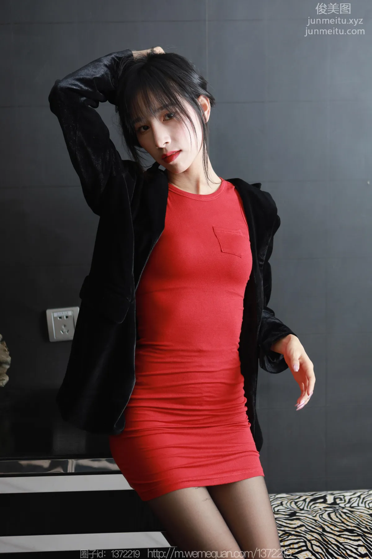 [IESS異思趣向] 2023.03.04 絲享家 1380 美子《紅色豎線》[80P] 37