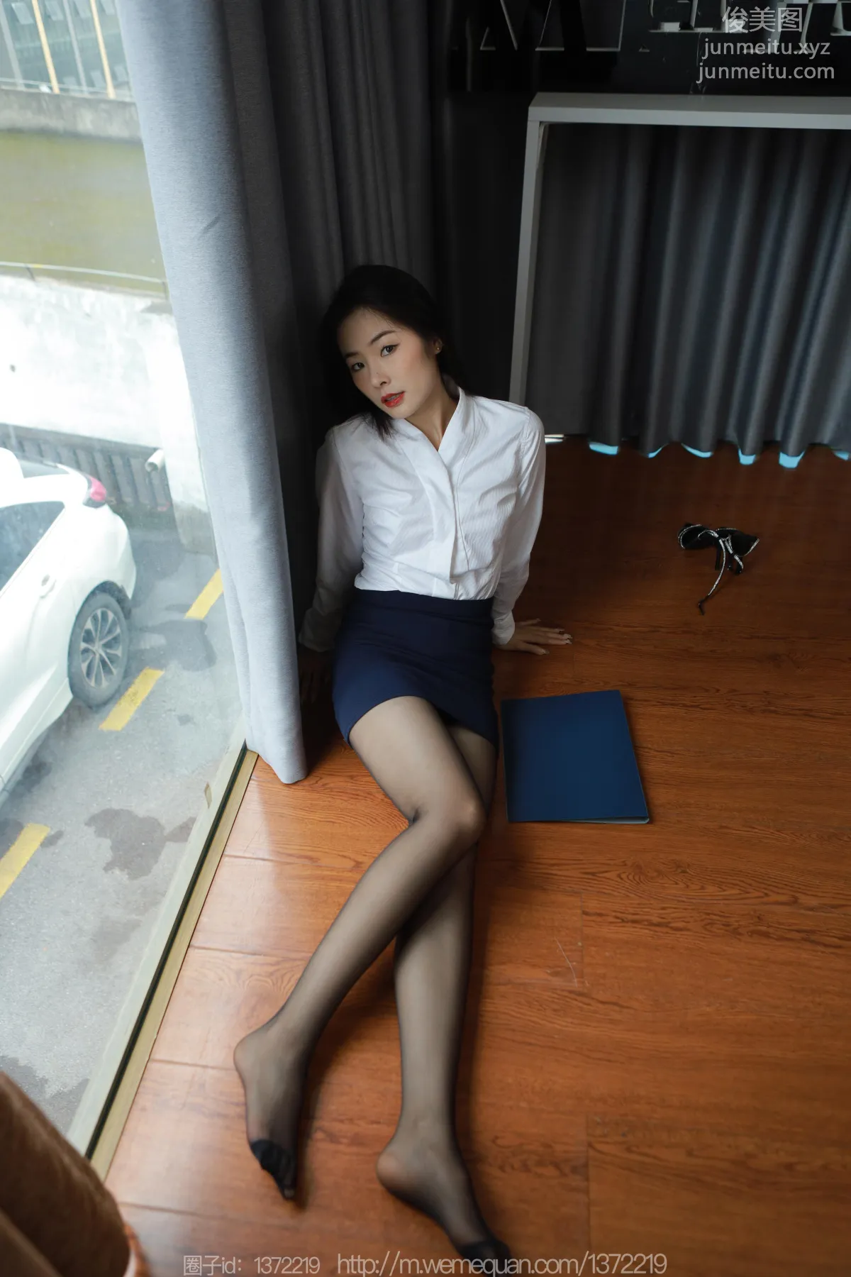 [IESS異思趣向] 2023.03.15 絲享家 1391 小金《落地窗制服》[88P] 41