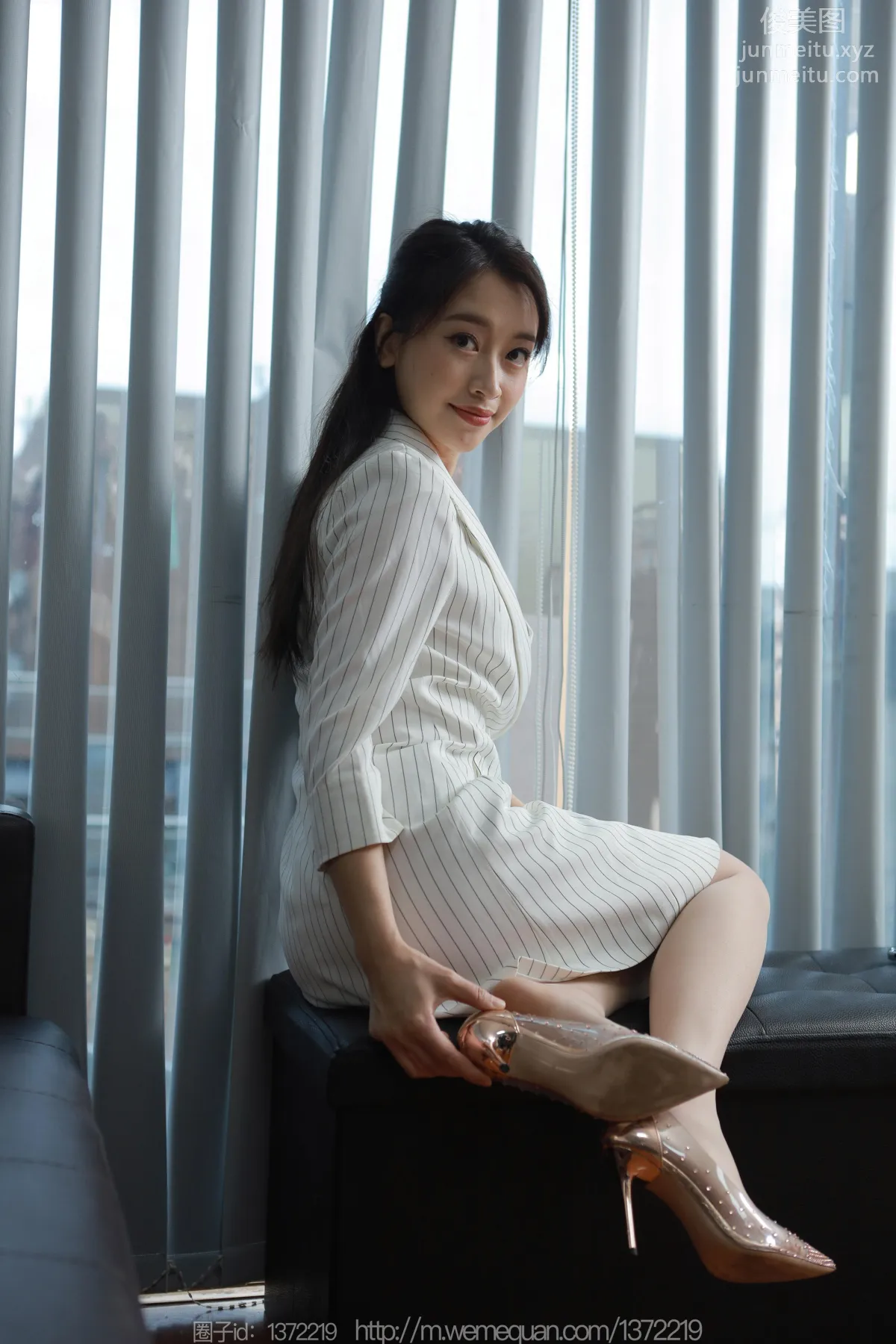 [IESS異思趣向] 2023.03.24 絲享家 1400 小婕《白色條紋外套》[88P] 53