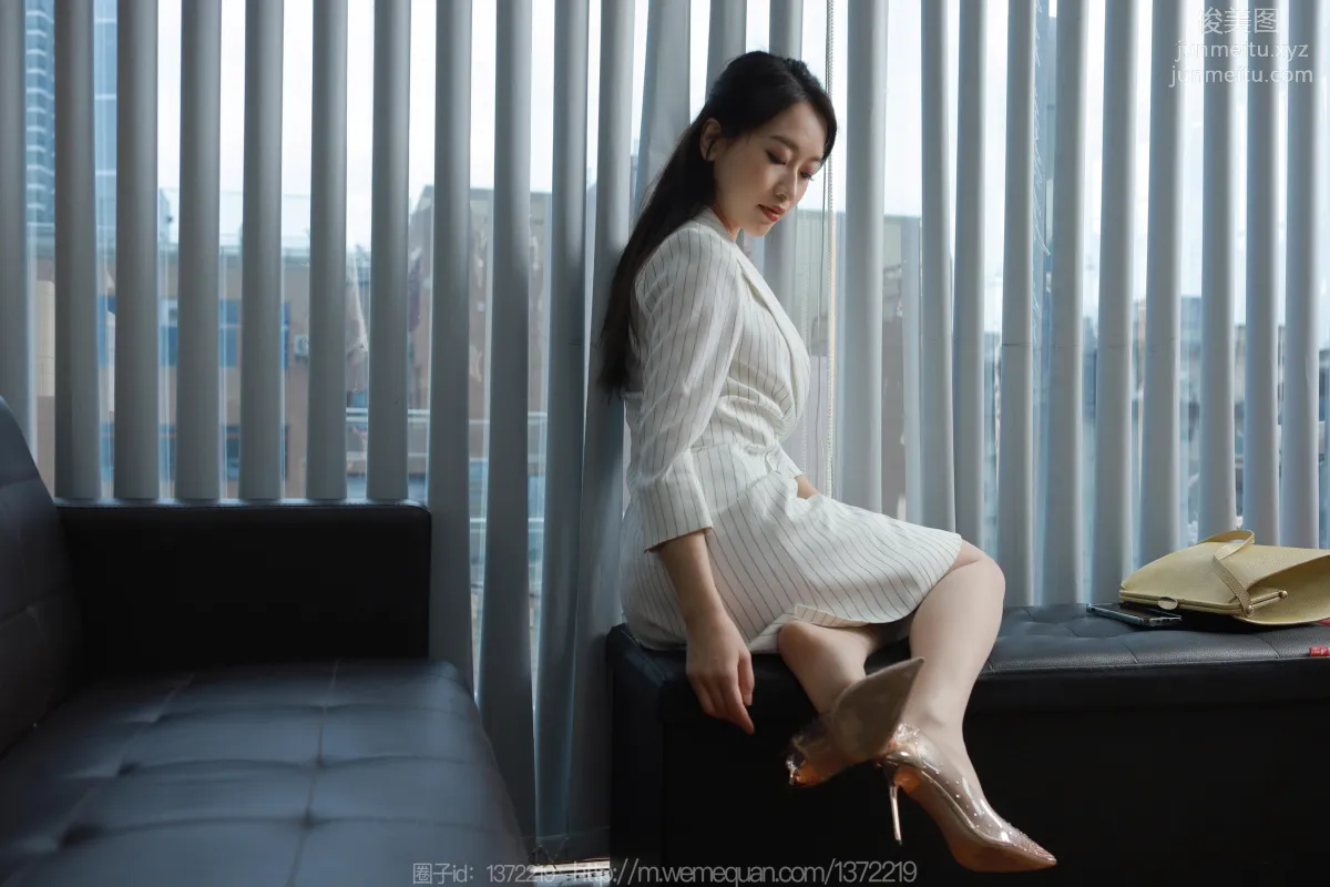 [IESS異思趣向] 2023.03.24 絲享家 1400 小婕《白色條紋外套》[88P] 55