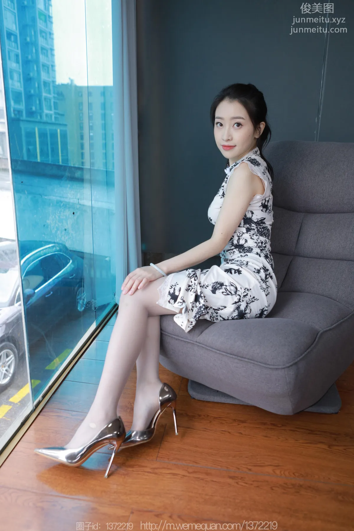 [IESS異思趣向] 2023.04.25 絲享家 1432 小婕《灰斯旗袍》[85P] 49
