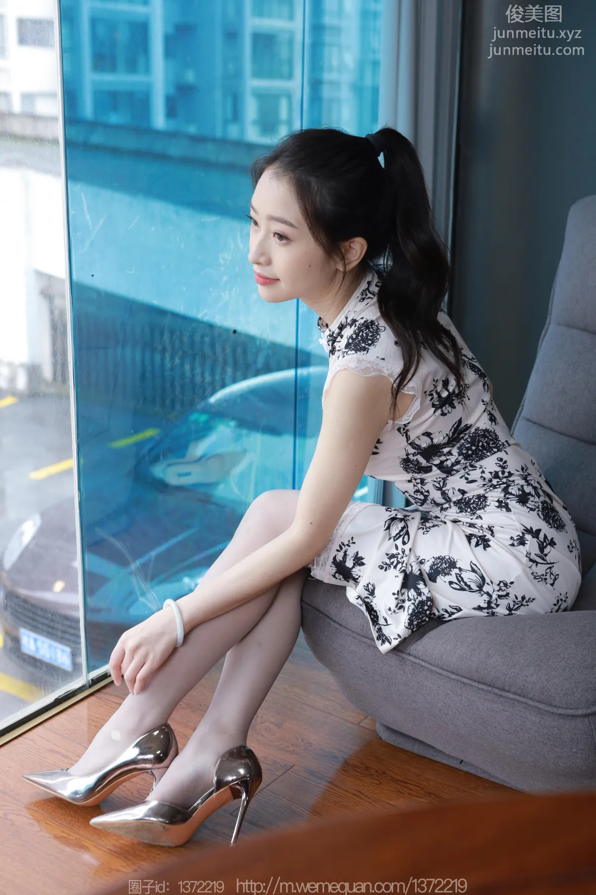 [IESS異思趣向] 2023.04.25 絲享家 1432 小婕《灰斯旗袍》[85P] 57